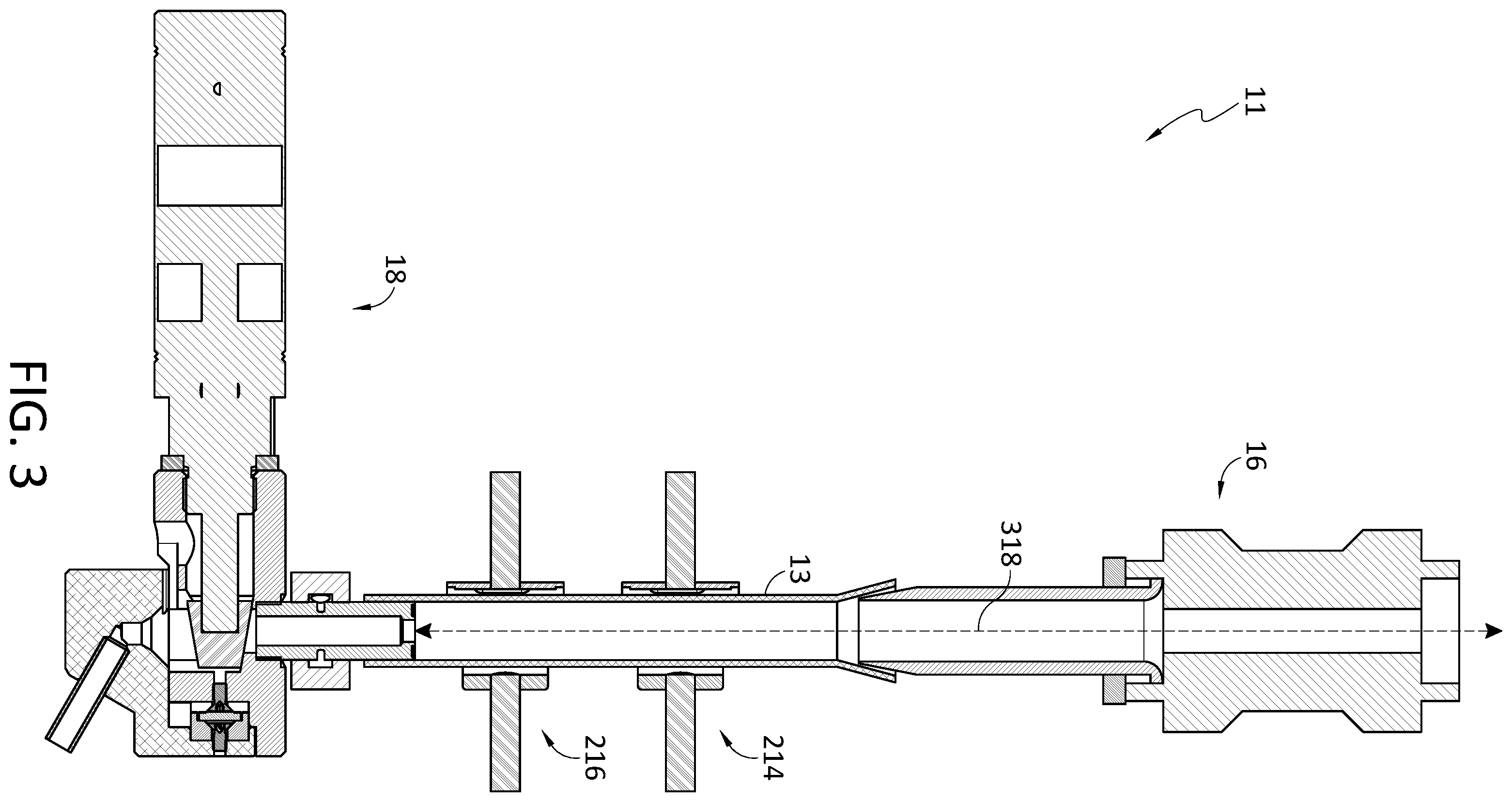 Patent US12350790 Figure 3 – Measuring abrasive flow rates in a conduit