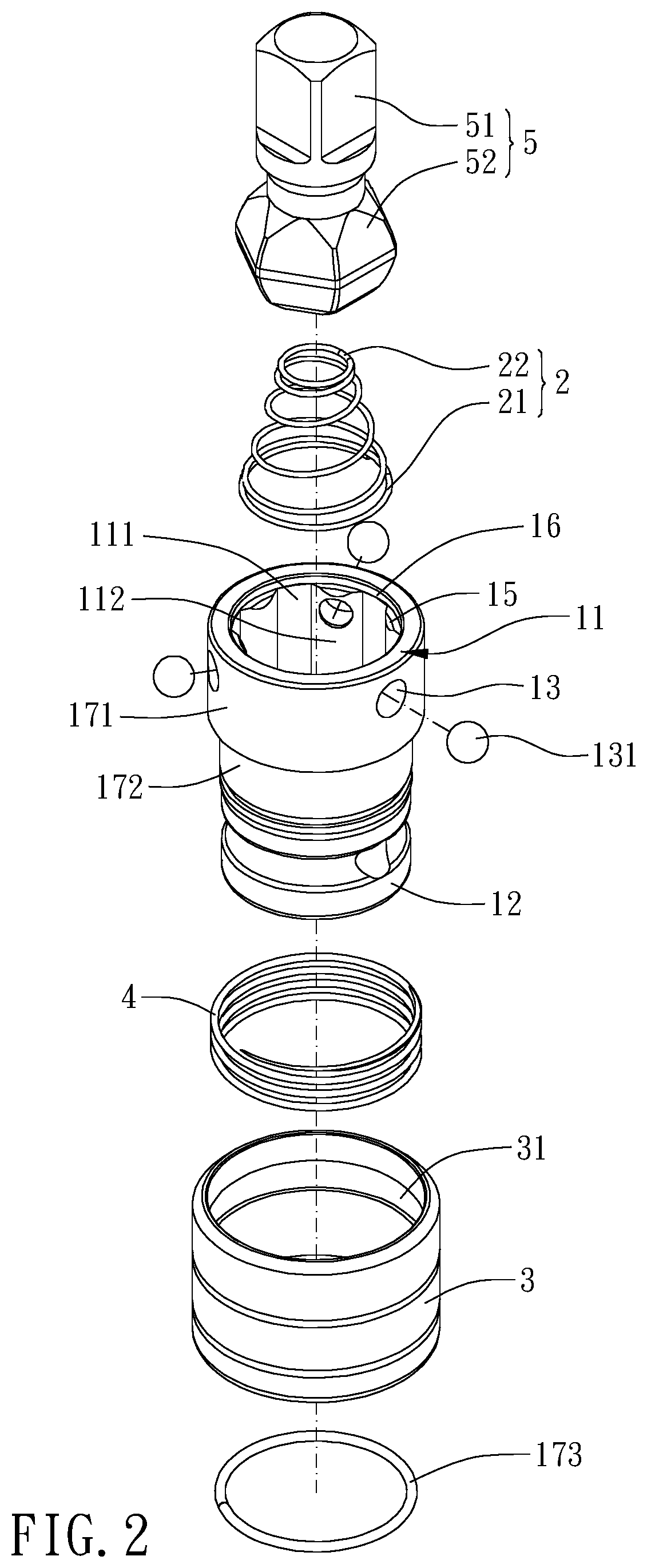 Patent US12350794 Figure 2 – Driving head-changeable tool