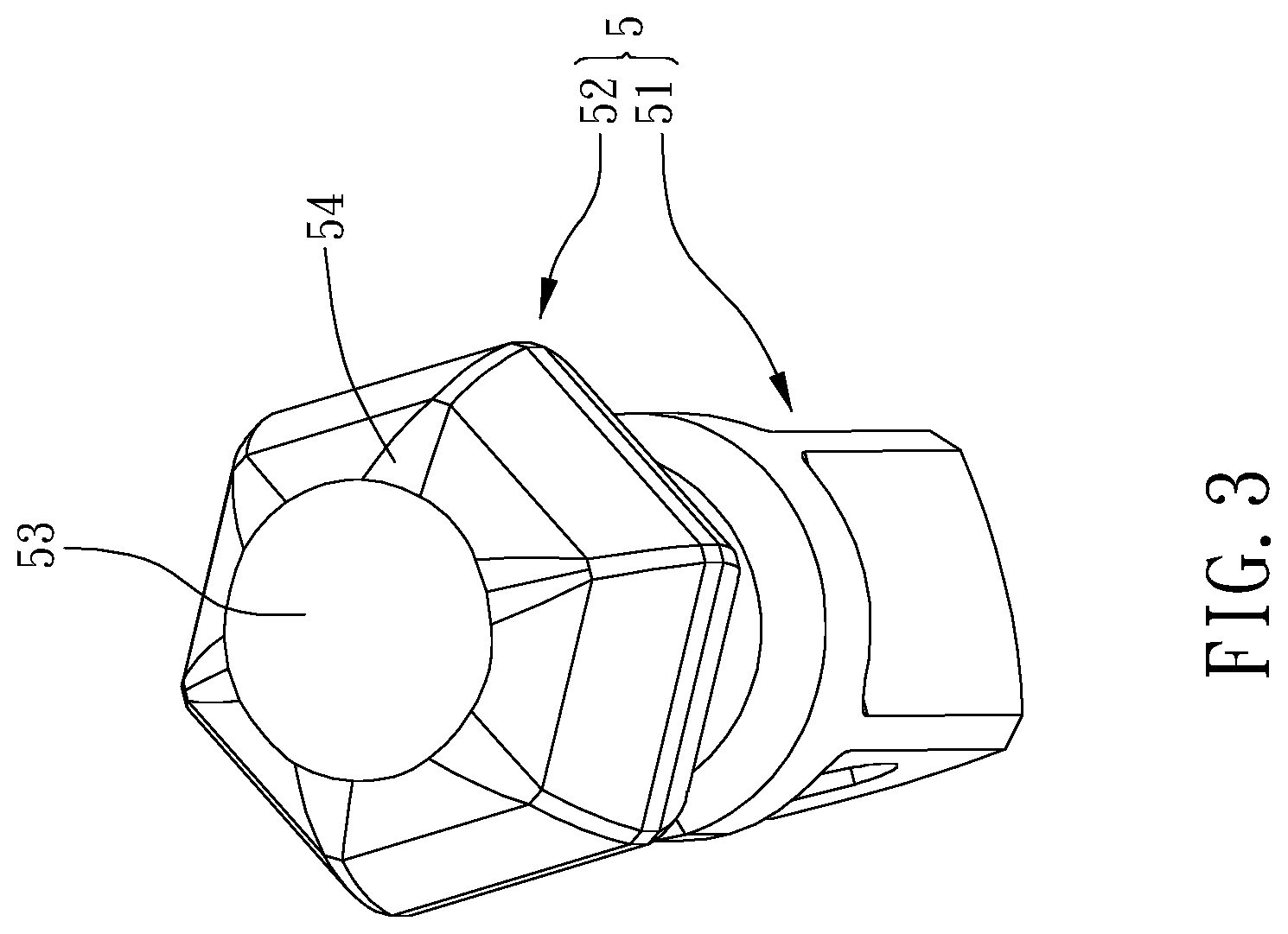 Patent US12350794 Figure 3 – Driving head-changeable tool