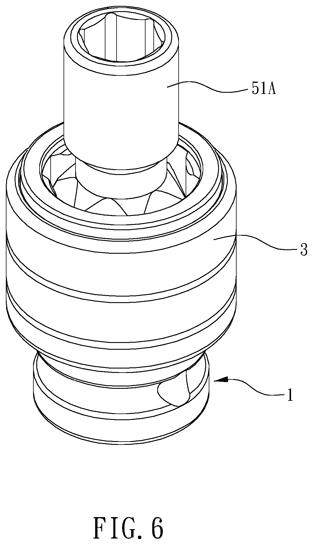 Patent US12350794 Figure 6 – Driving head-changeable tool