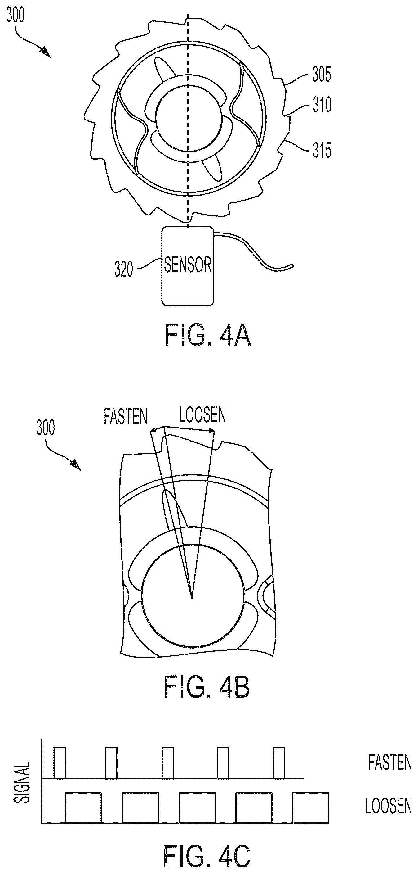Patent US12350795 Figure 4 – Power tool component position sensing