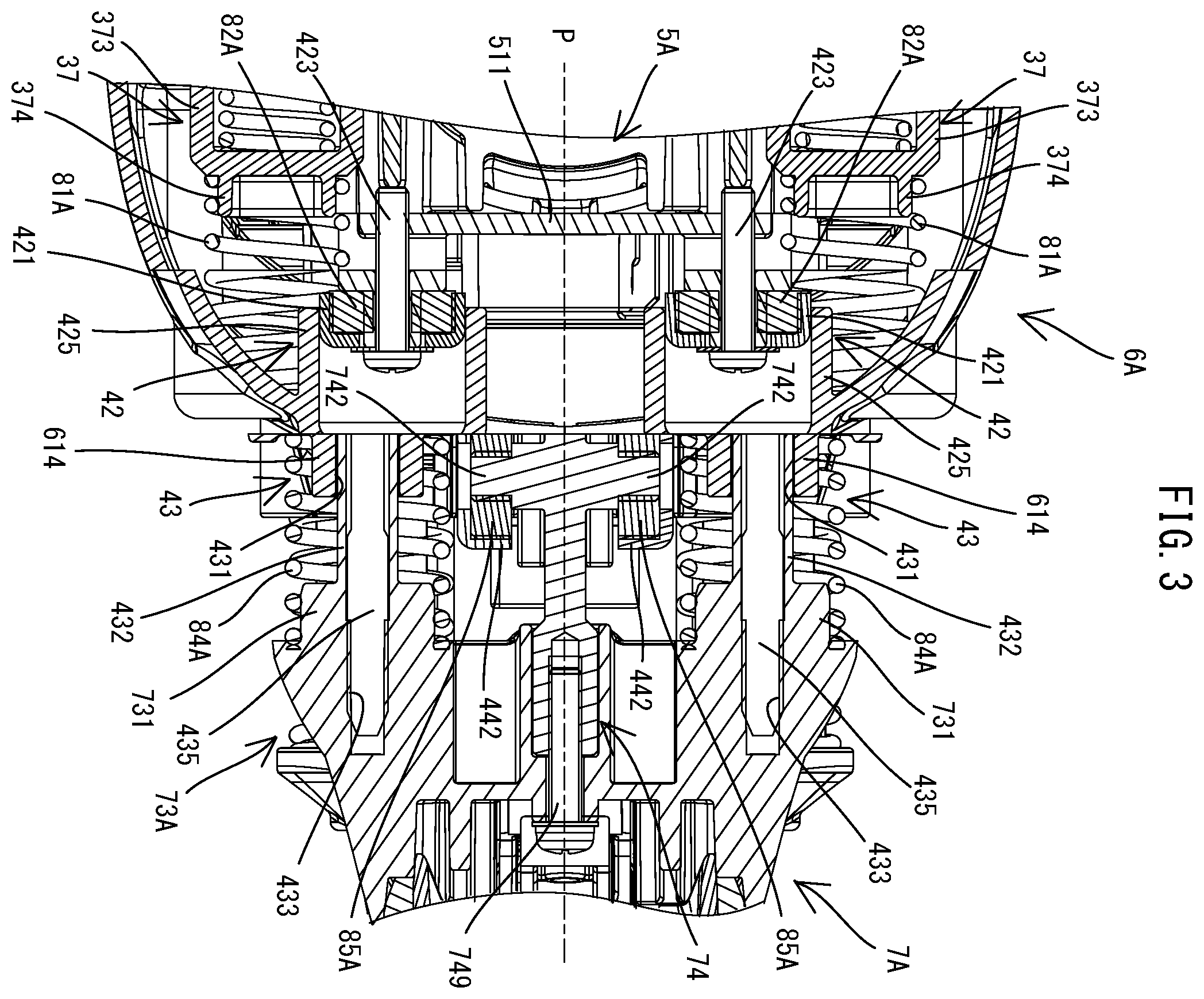 Patent US12350804 Figure 3 – Power tool having a hammer mechanism