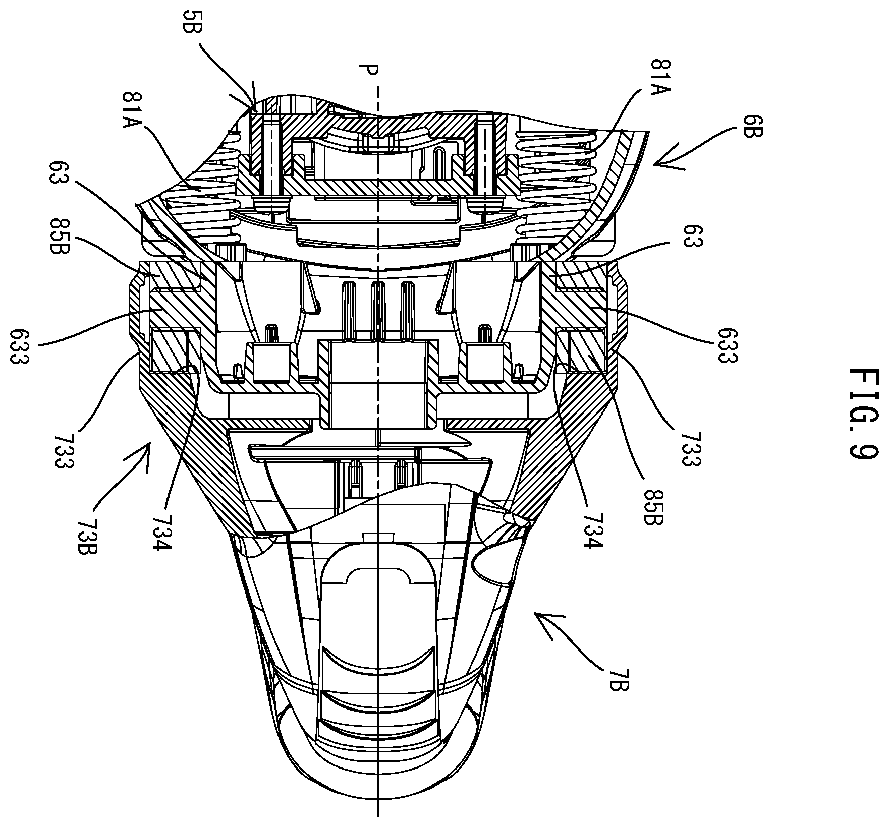 Patent US12350804 Figure 9 – Power tool having a hammer mechanism