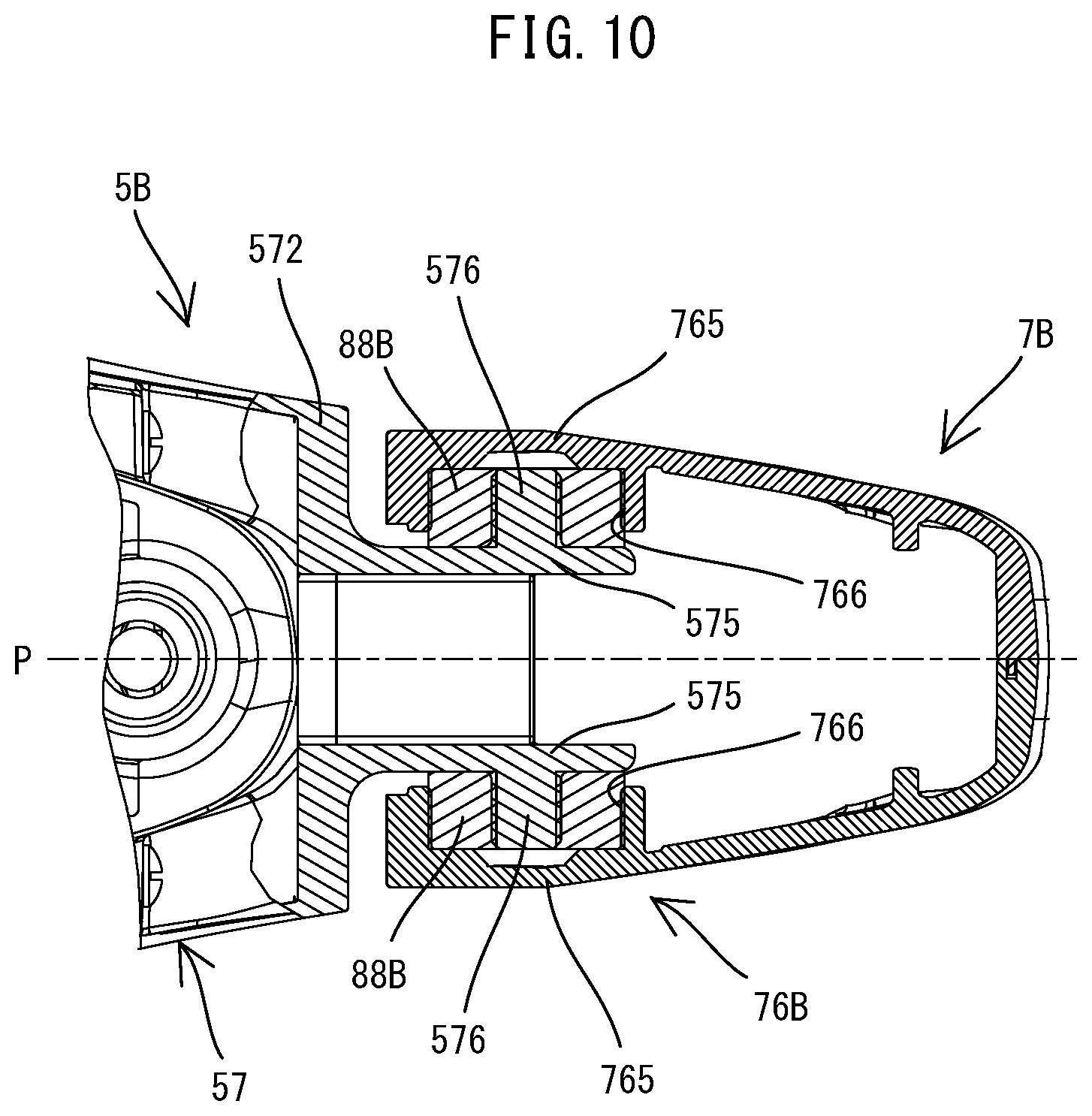 Patent US12350804 Figure 10 – Power tool having a hammer mechanism