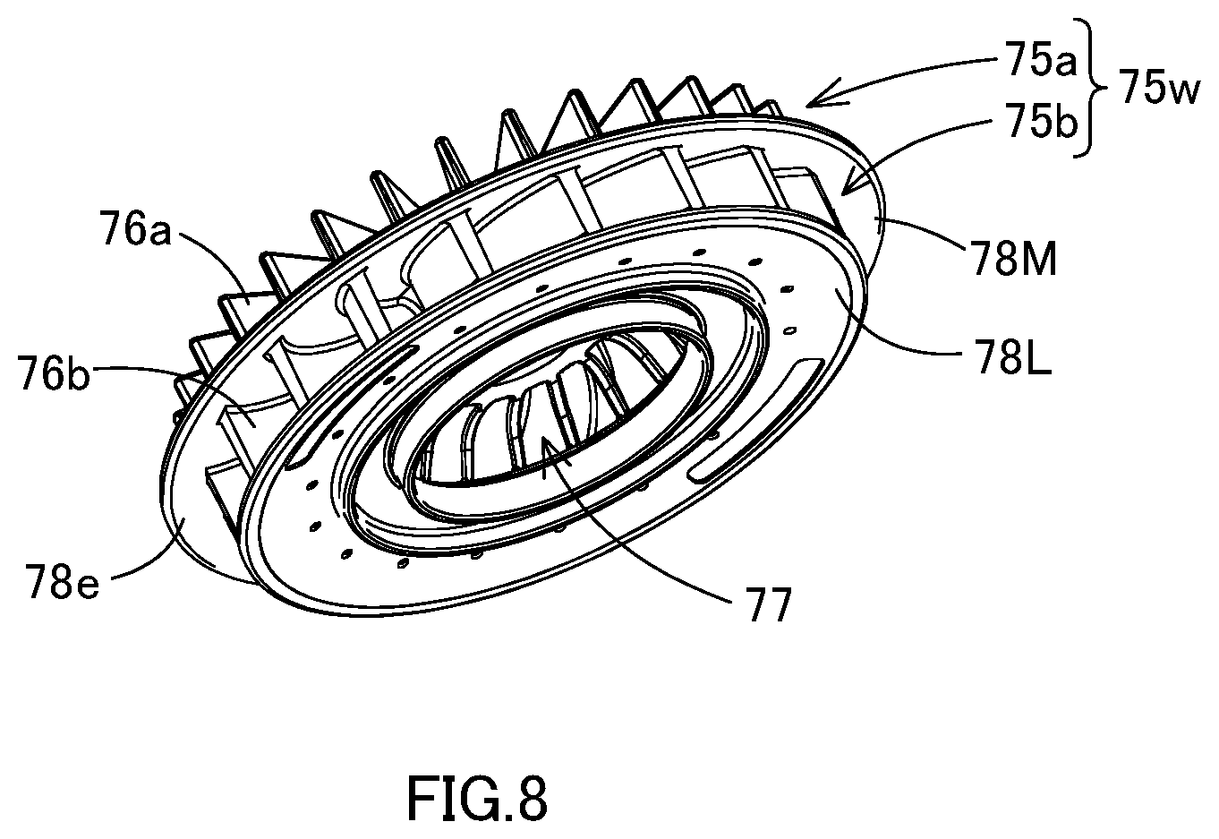 Patent US12350806 Figure 8 – Power tool having a hammer mechanism