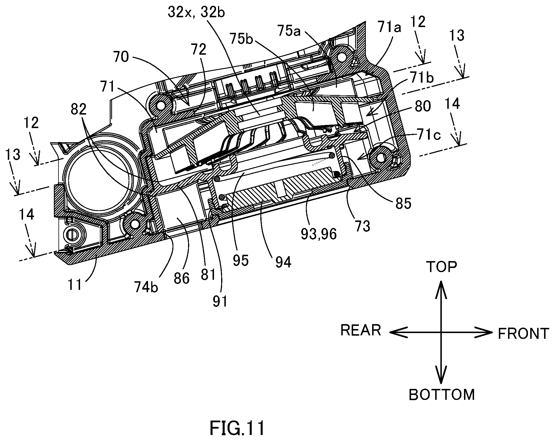 Patent US12350806 Figure 11 – Power tool having a hammer mechanism