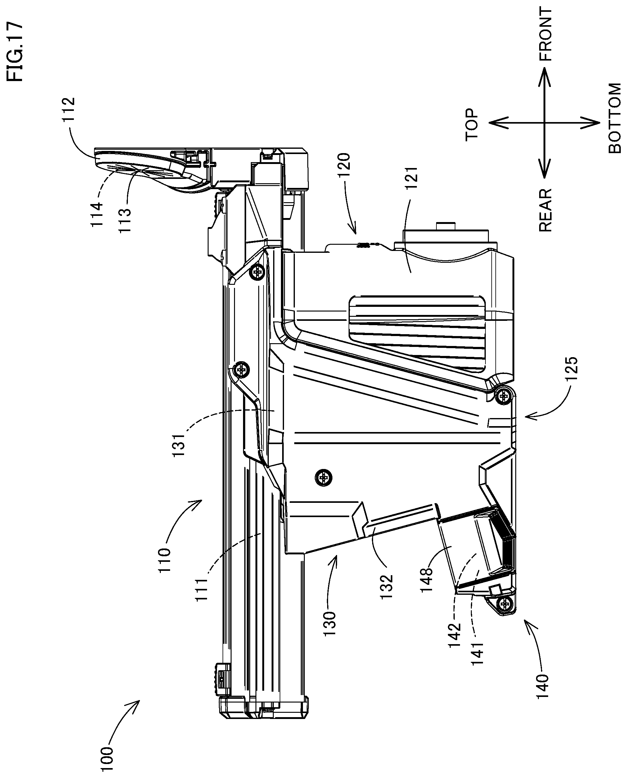 Patent US12350806 Figure 17 – Power tool having a hammer mechanism