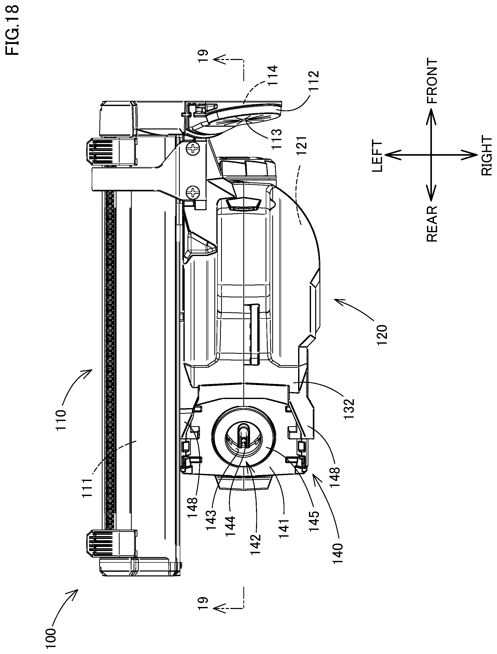 Patent US12350806 Figure 18 – Power tool having a hammer mechanism