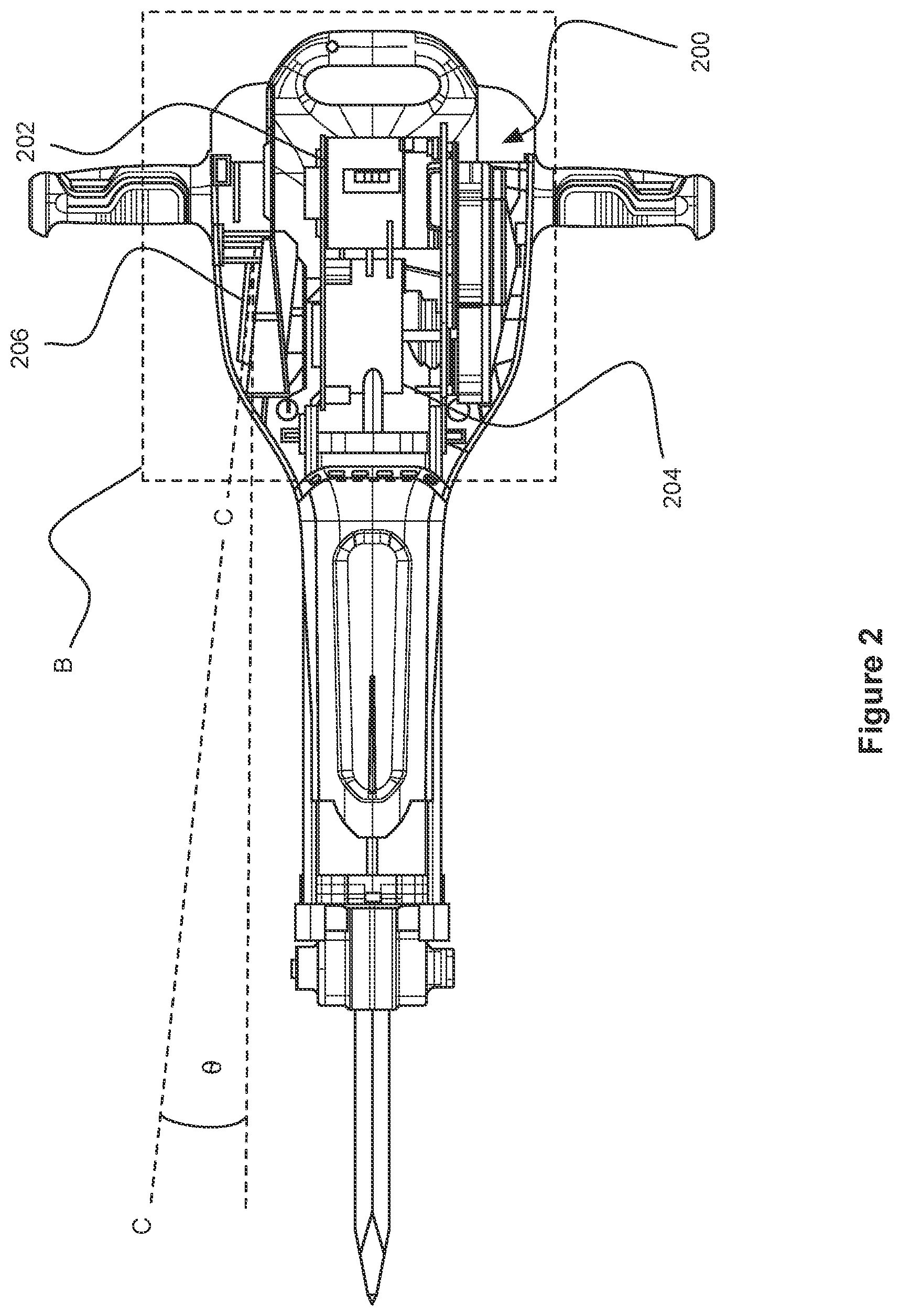 Patent US12350808 Figure 2 – Power tool