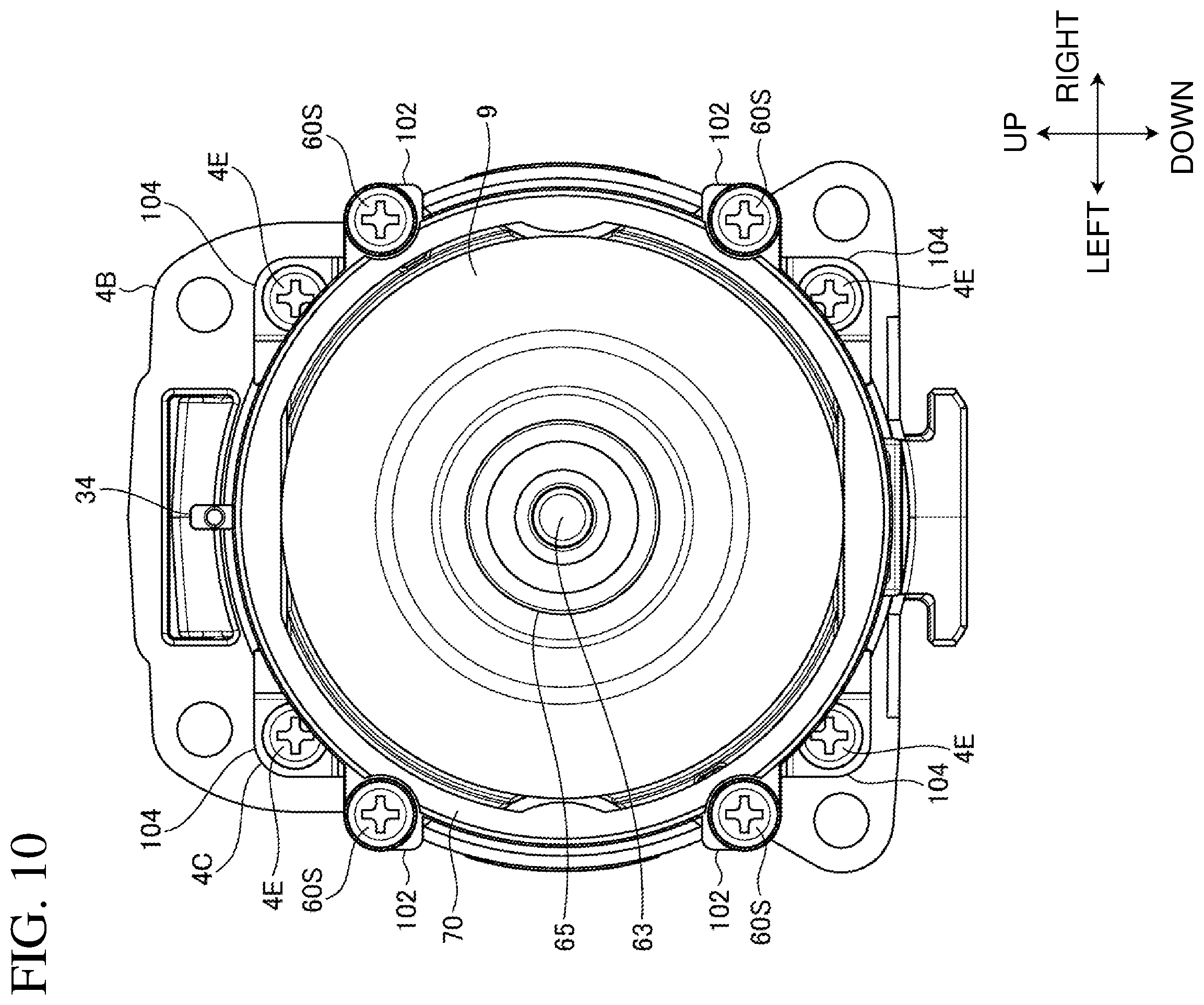 Patent US12350809 Figure 10 – Electric work machine