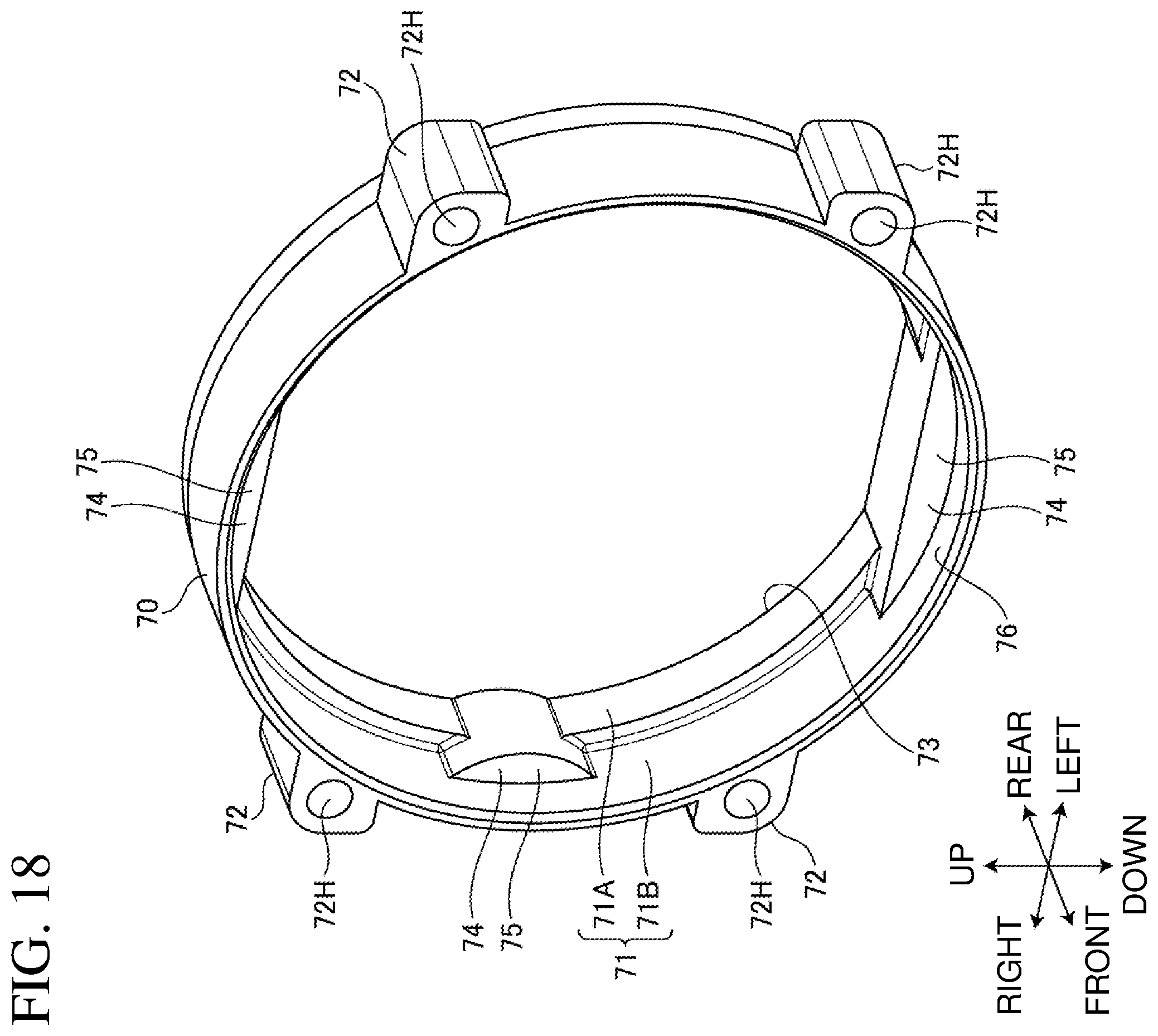 Patent US12350809 Figure 18 – Electric work machine