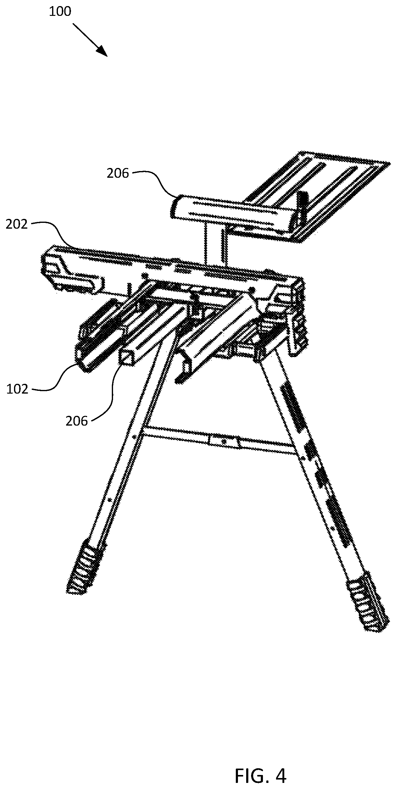 Patent US12350811 Figure 4 – Work support