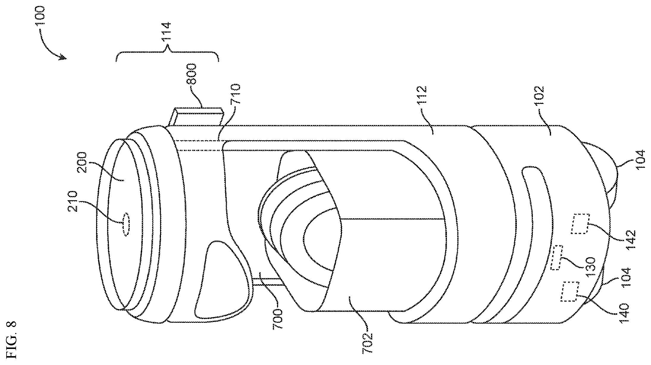 Patent US12350815 Figure 8 – Robots for serving food and/or drinks