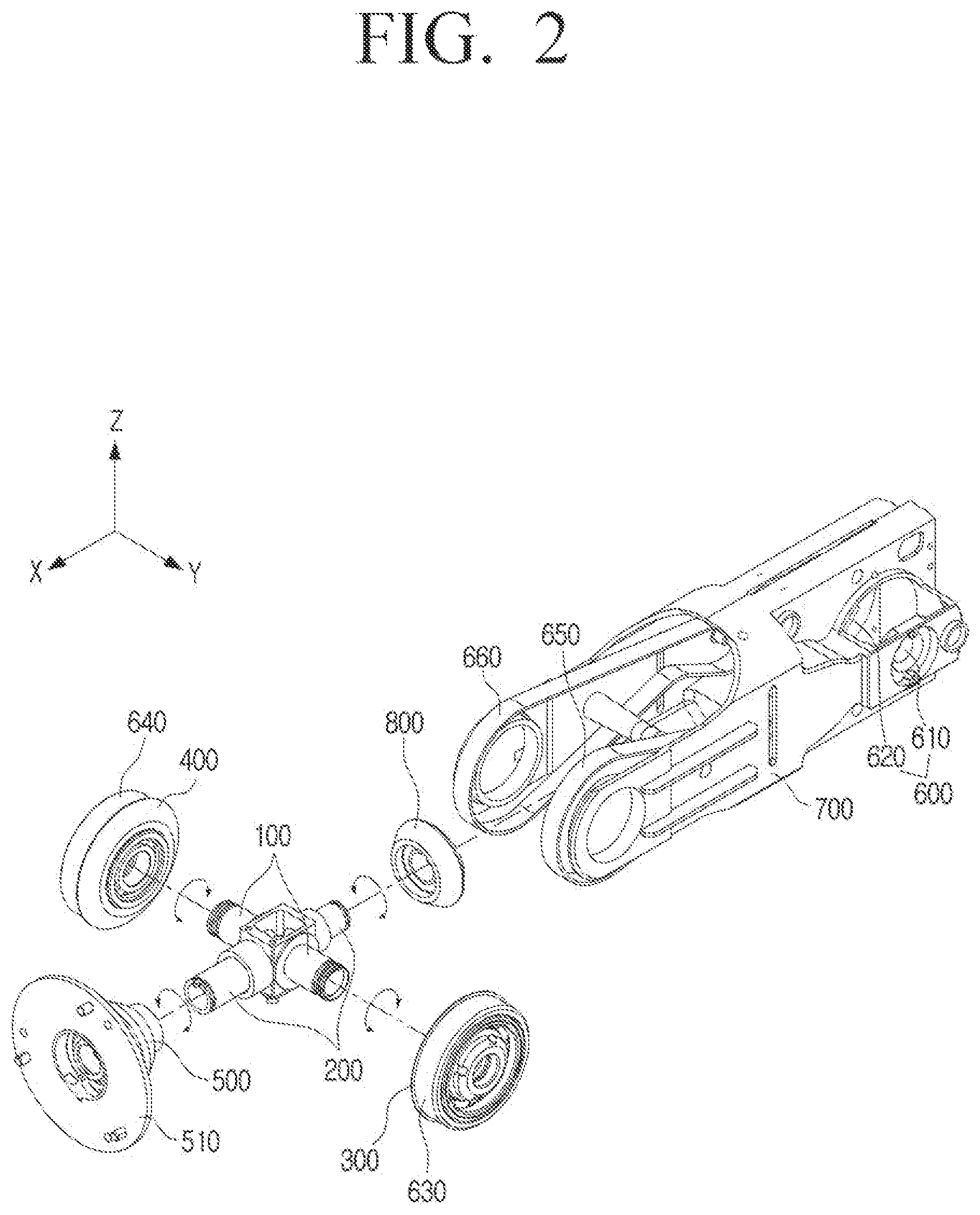 Patent US12350818 Figure 2 – Joint device for robot