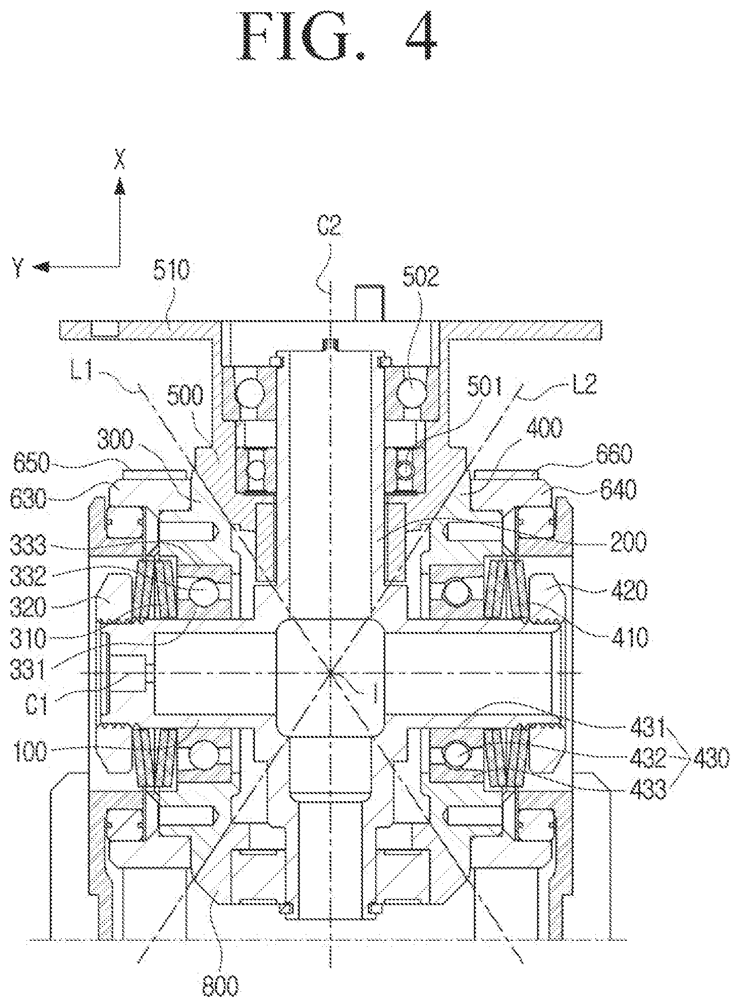 Patent US12350818 Figure 4 – Joint device for robot