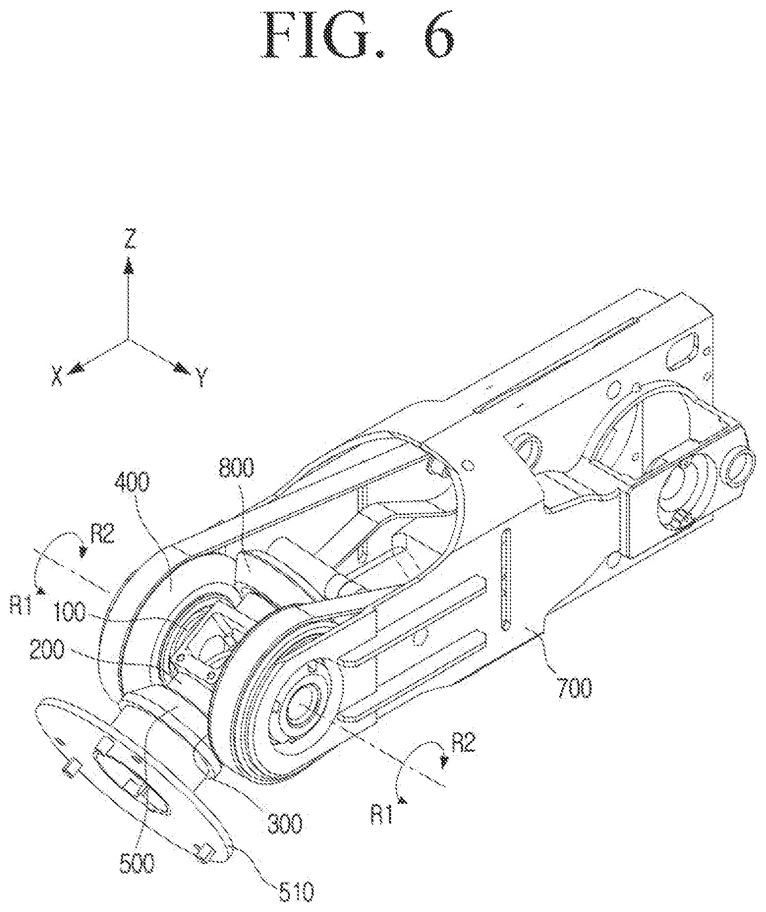 Patent US12350818 Figure 6 – Joint device for robot