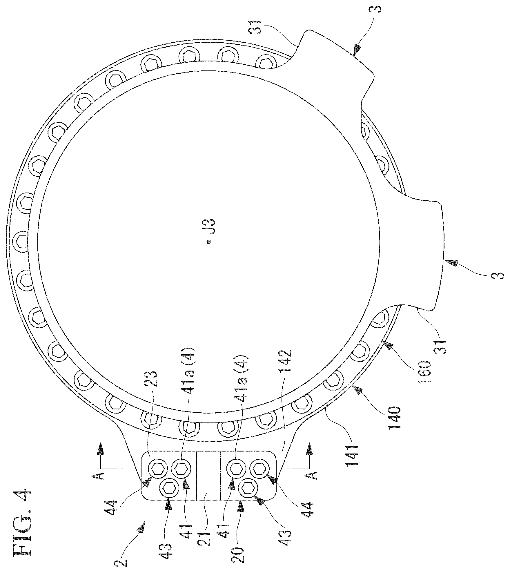 Patent US12350819 Figure 4 – Moving mechanism stopping device and robot
