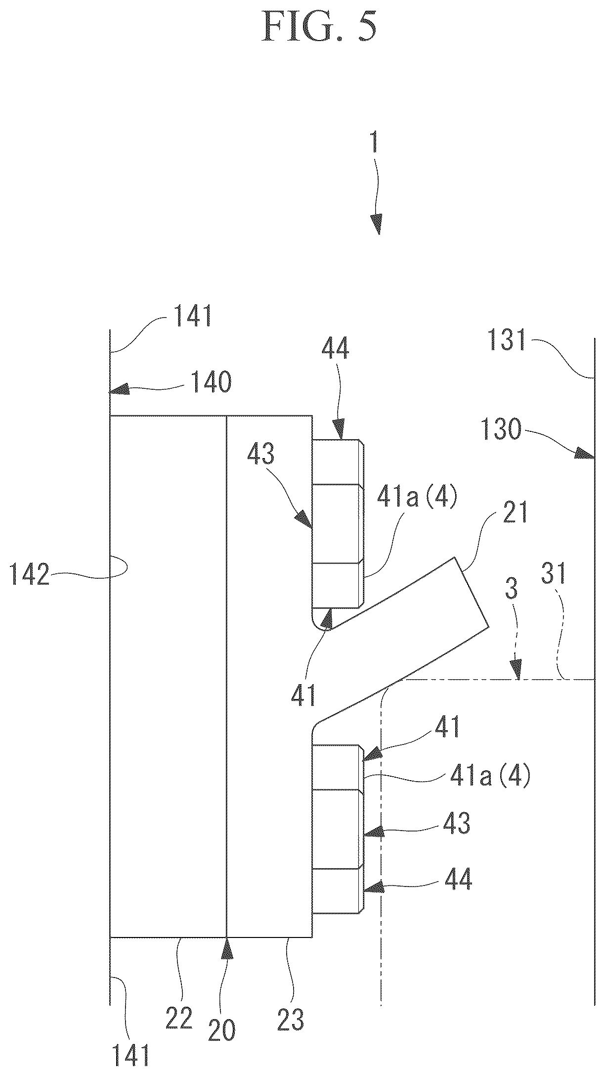 Patent US12350819 Figure 5 – Moving mechanism stopping device and robot