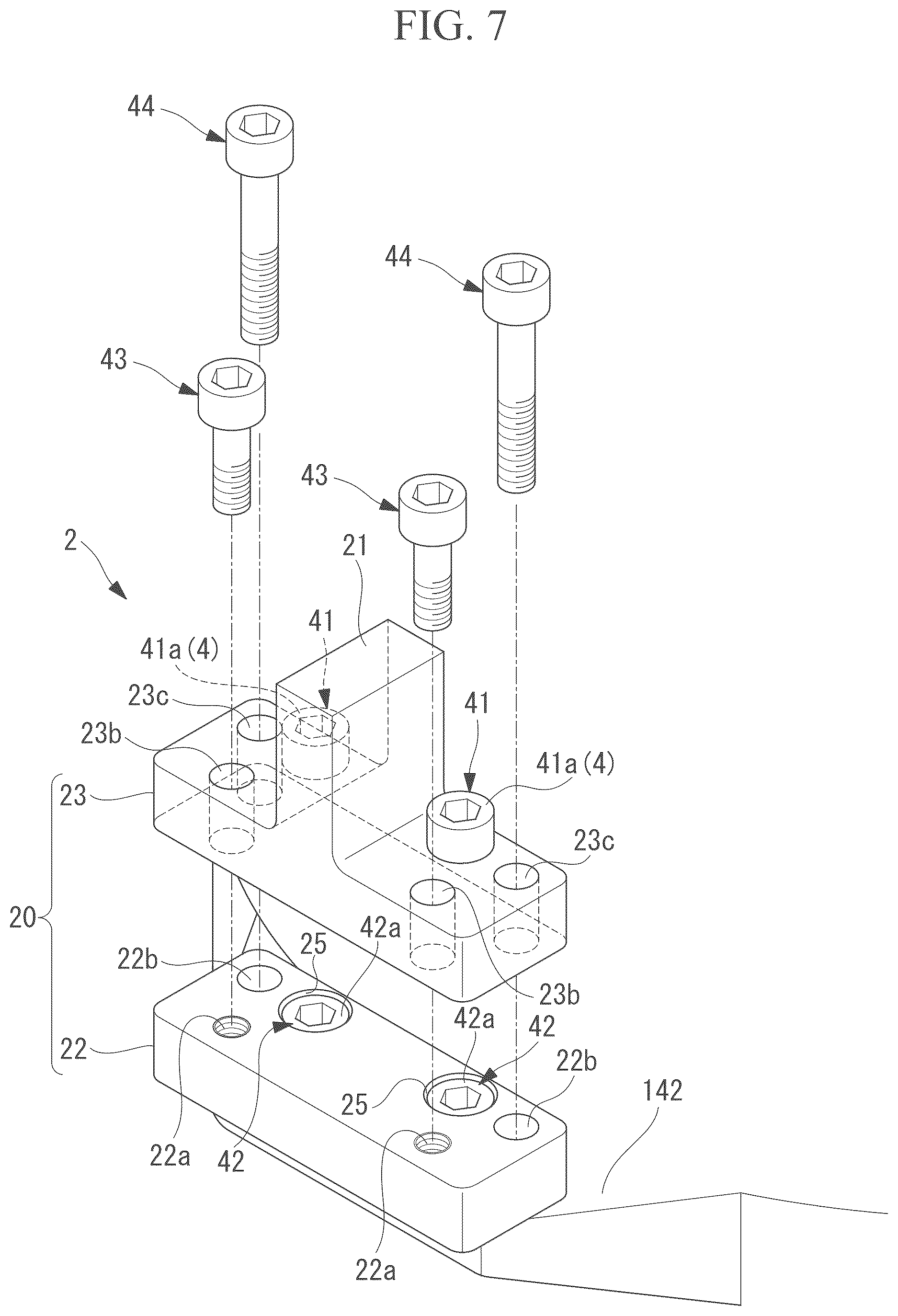 Patent US12350819 Figure 7 – Moving mechanism stopping device and robot