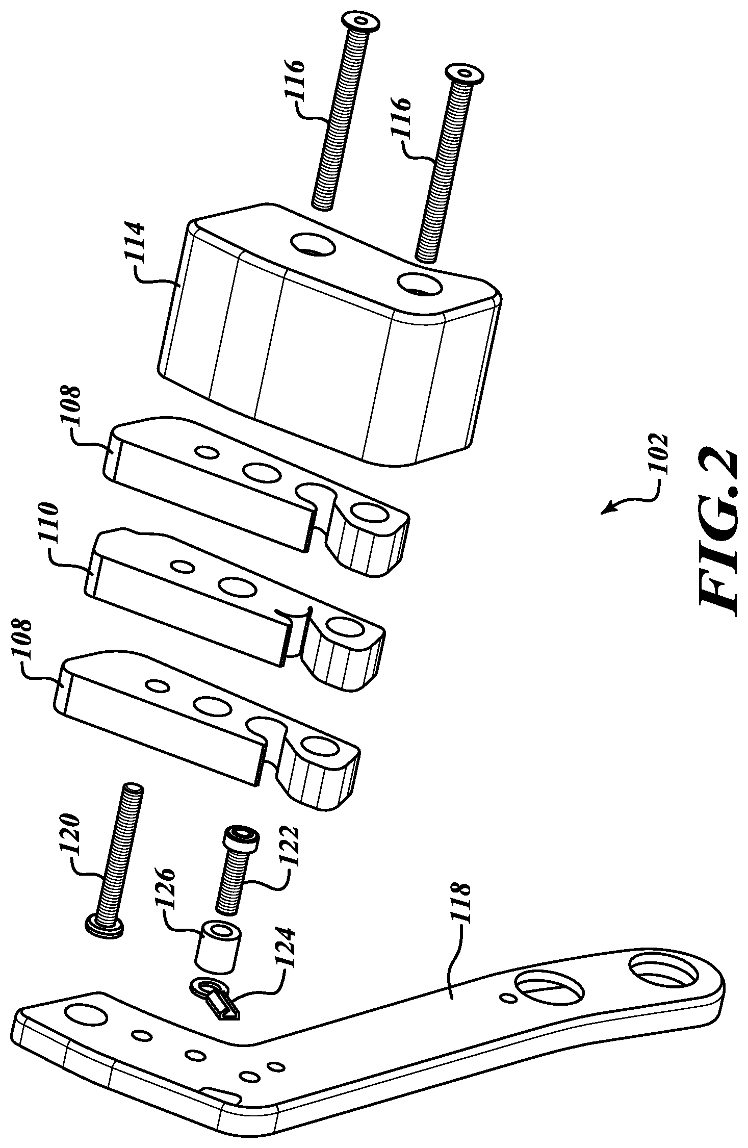 Patent US12350820 Figure 2 – Robotic grippiing system with contact-sensitive pads