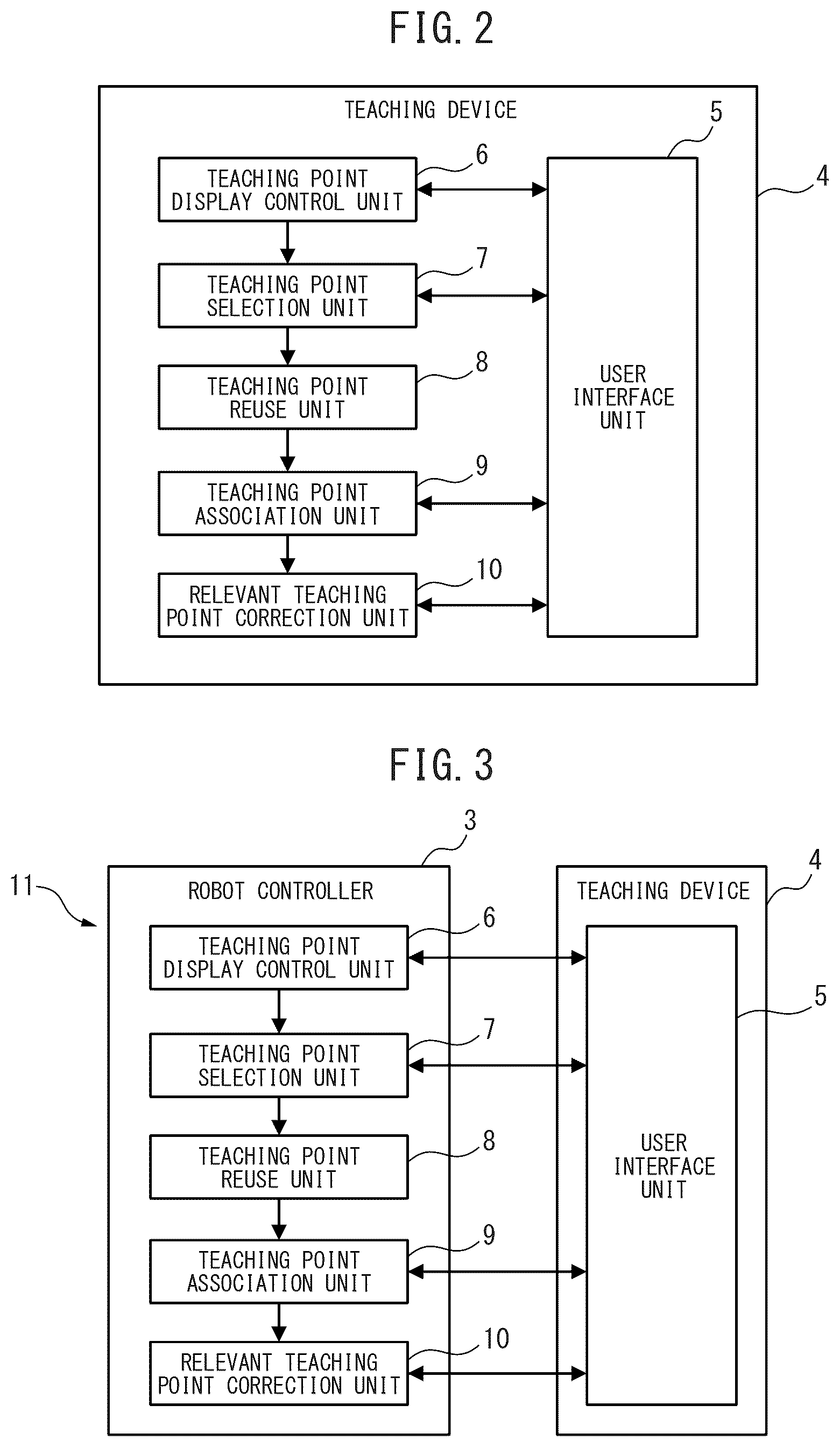 Patent US12350825 Figure 2 – Teaching device, teaching system, and teaching program