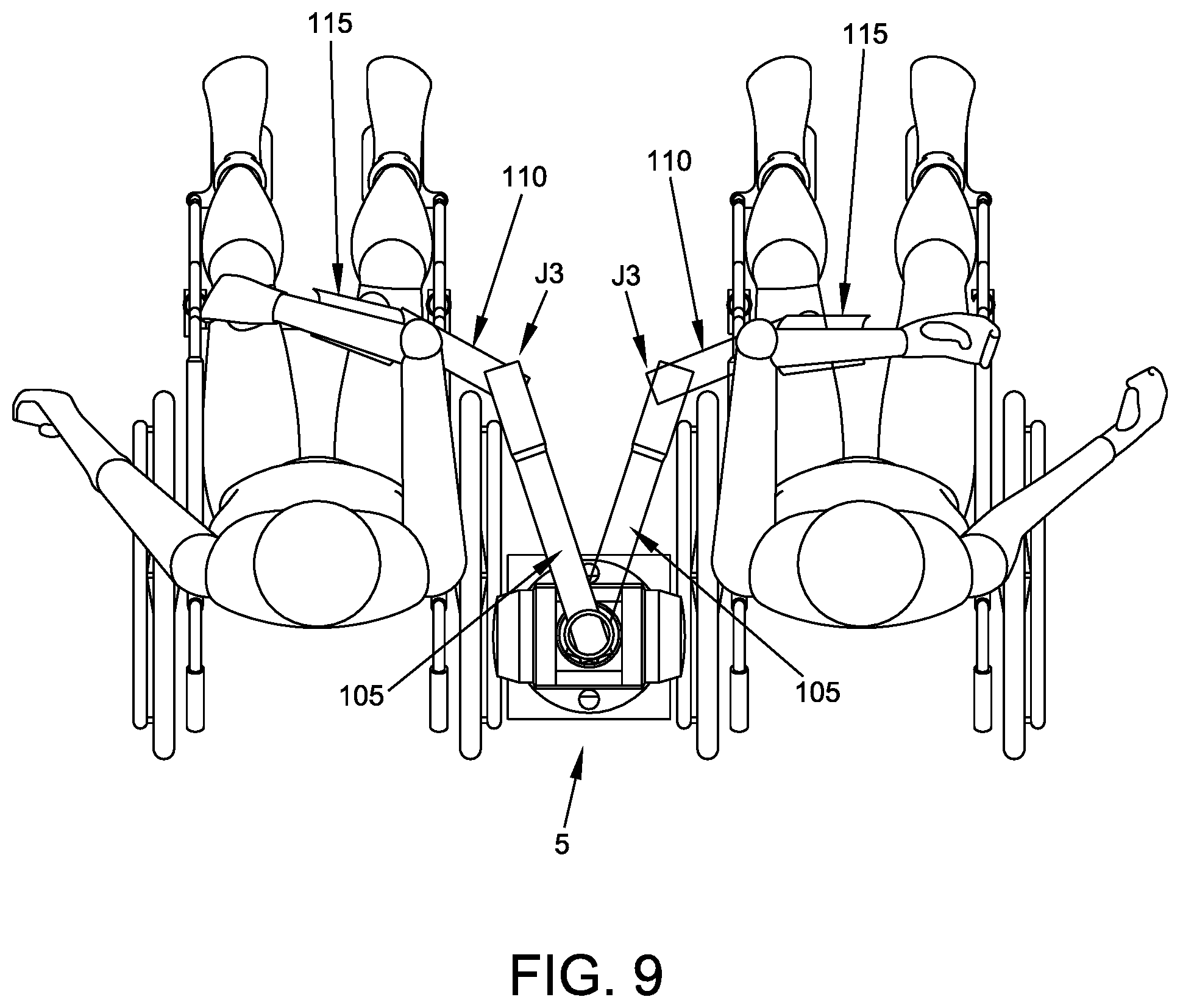 Patent US12350830 Figure 9 – Multi-active-axis, non-exoskeletal rehabilitation device