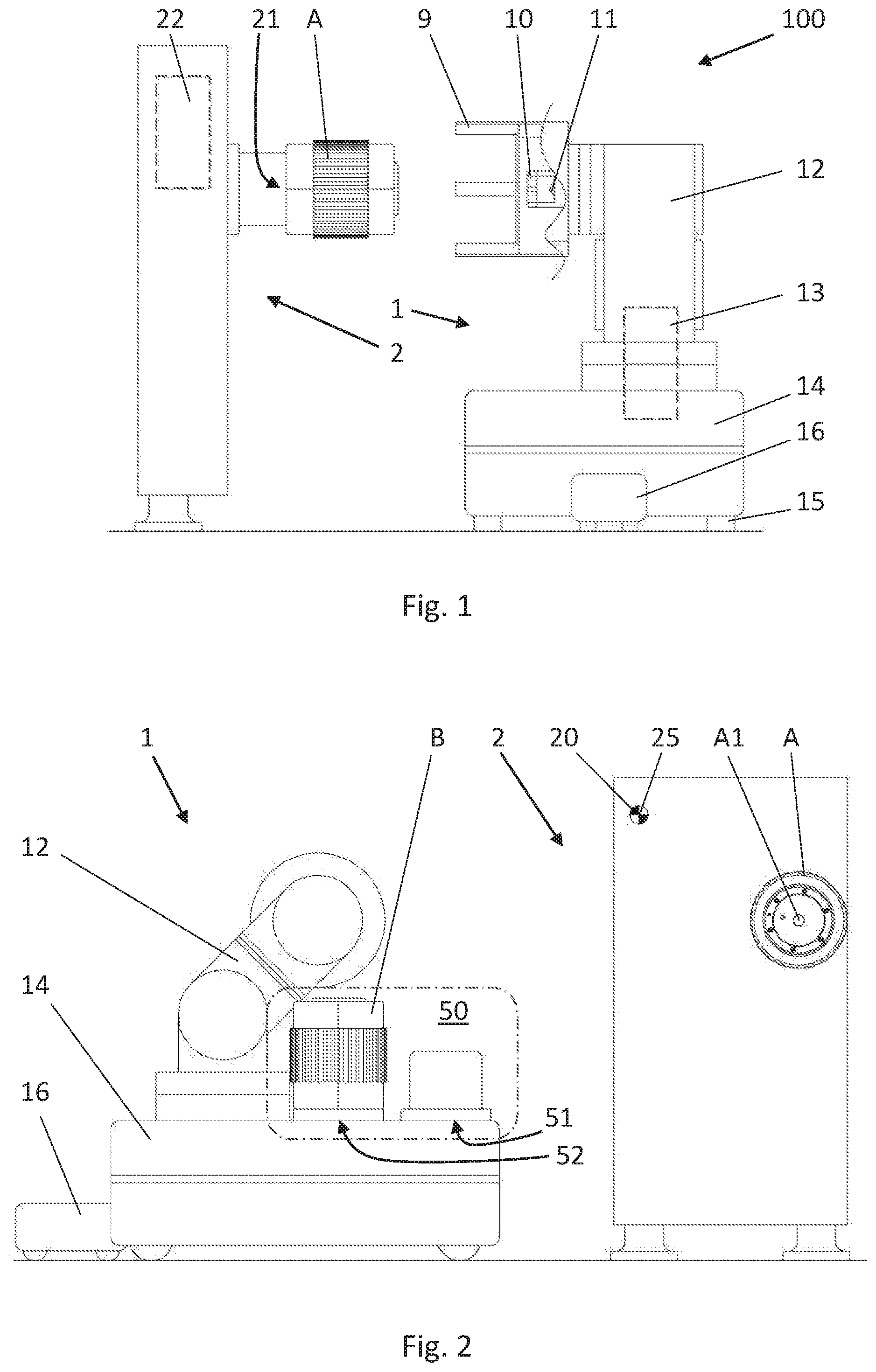 Patent US12350831 — Method for replacing a component in an automatic machine — Figure 1