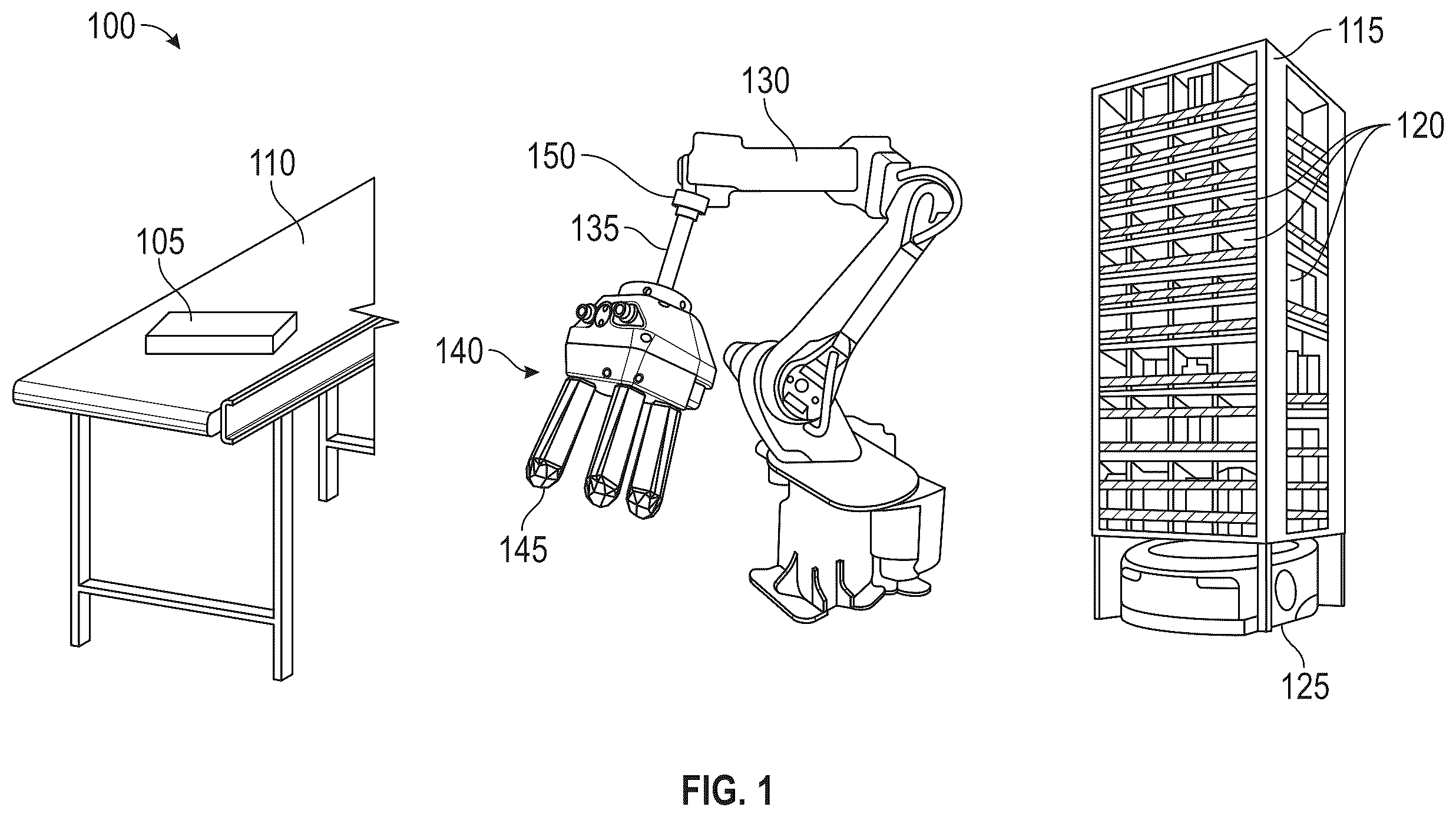 Patent US12350836 Figure 1 – Faceted finger for guided haptic feedback
