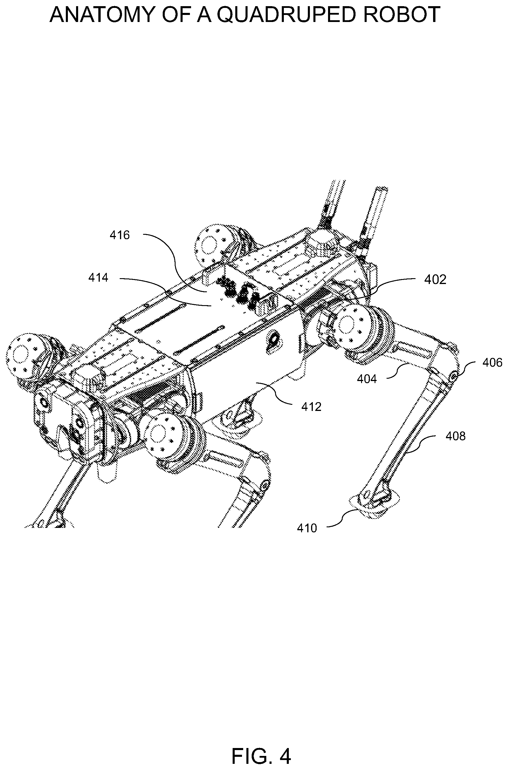 Patent US12350837 Figure 6 – Method to improve walking performance of quadrupeds over soft surfaces