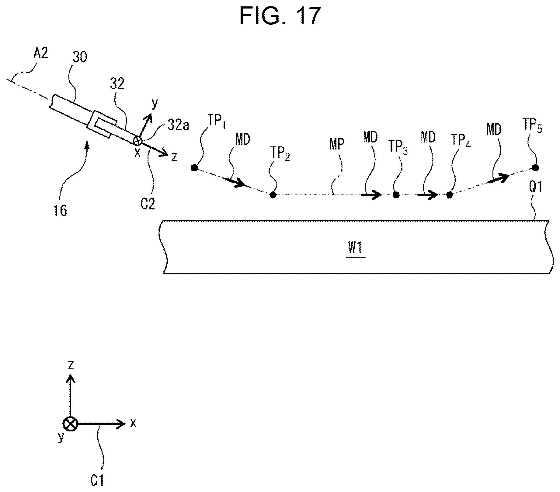 Patent US12350839 Figure 17 – Robot system, method, and computer program for performing scraping process
