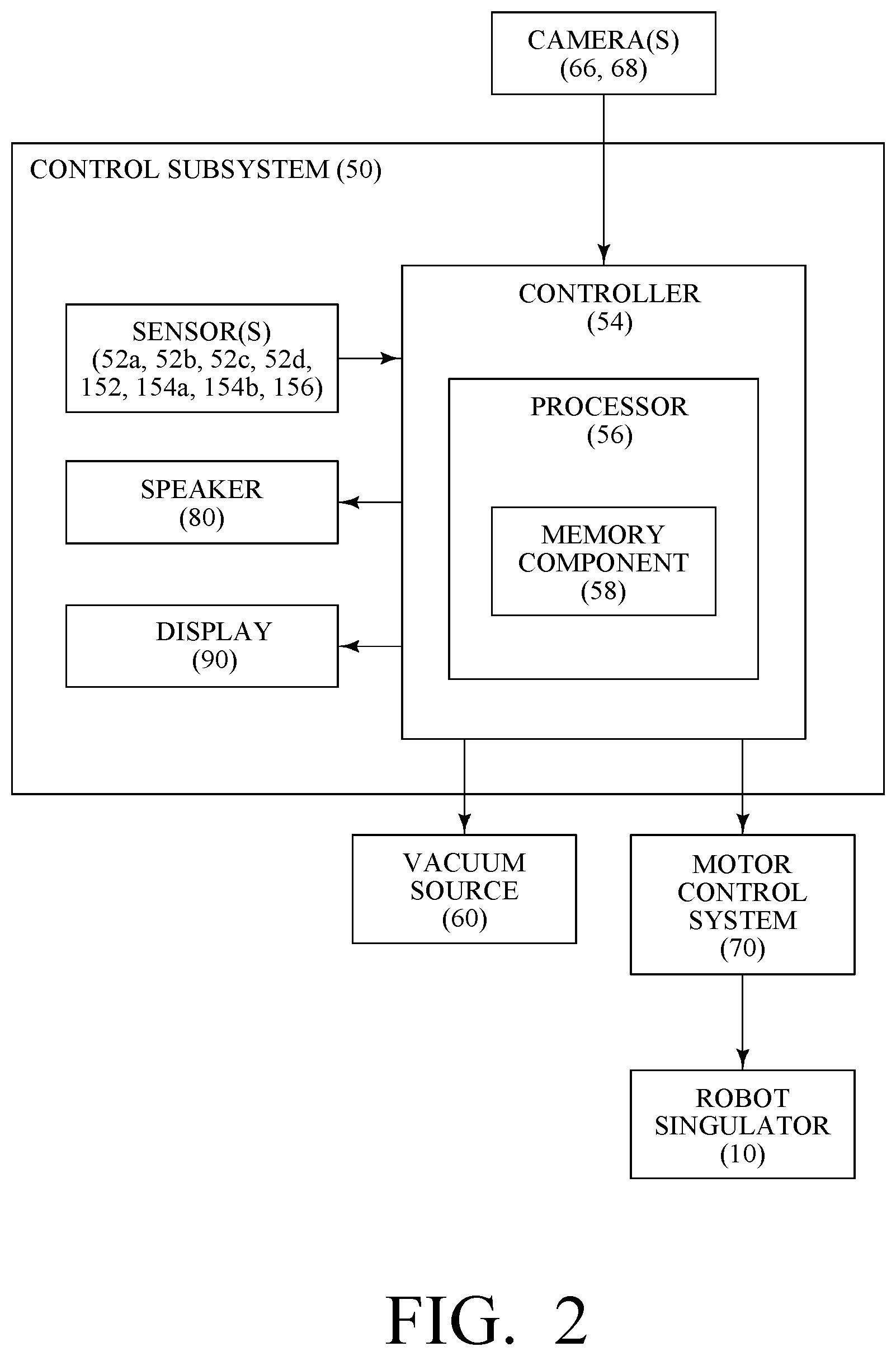 Patent US12350841 Figure 4 – Vacuum cup damage detection system