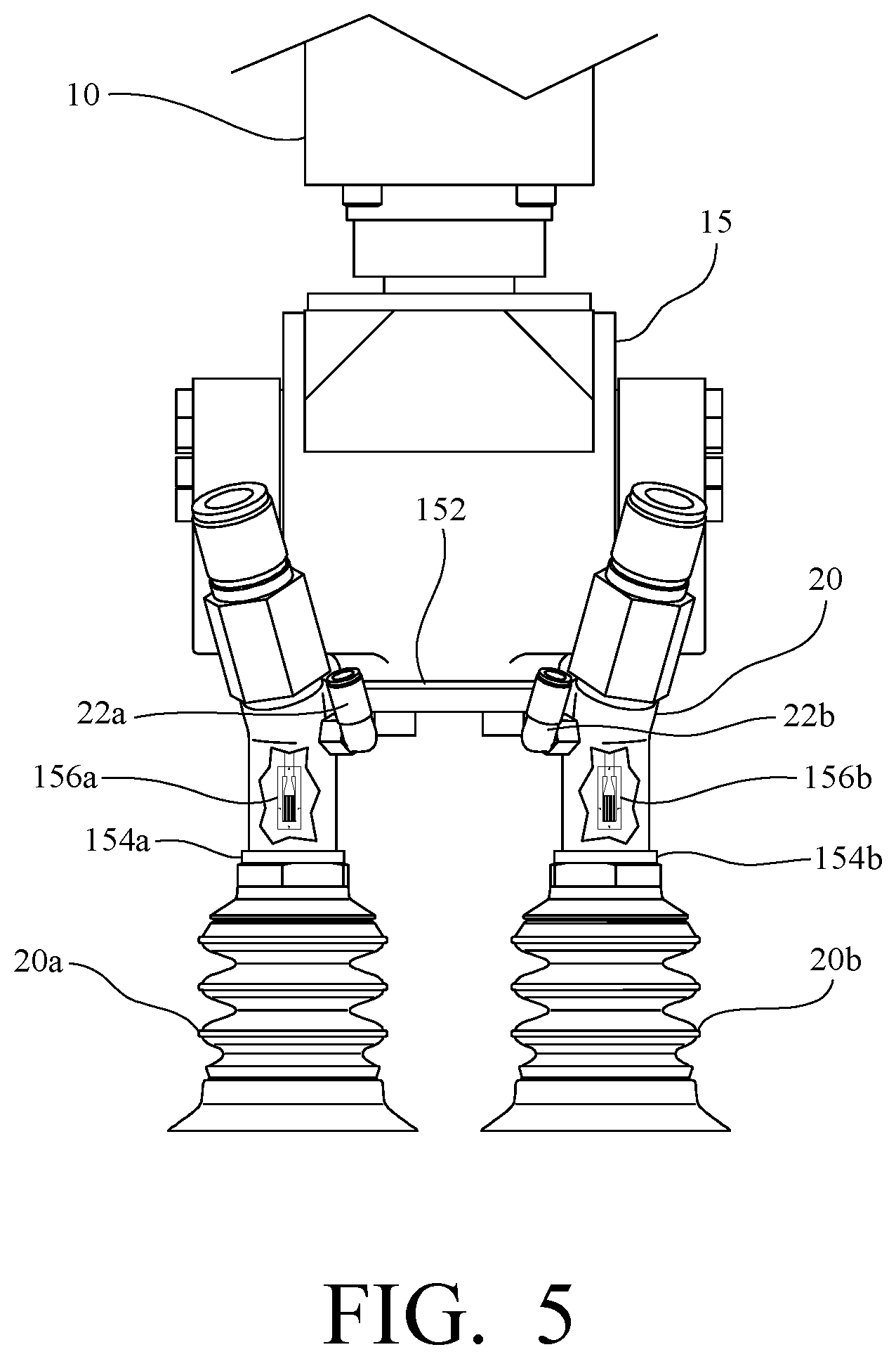 Patent US12350841 Figure 8 – Vacuum cup damage detection system