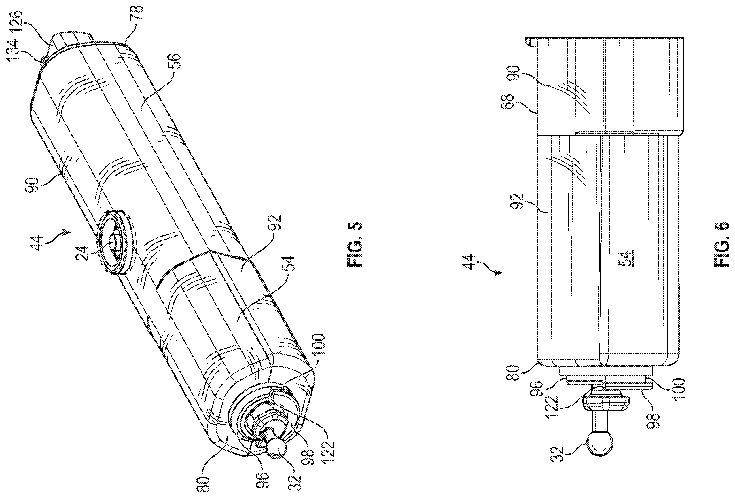 Patent US12350849 Figure 5 – Hair trimmer housing with enhanced motor mount