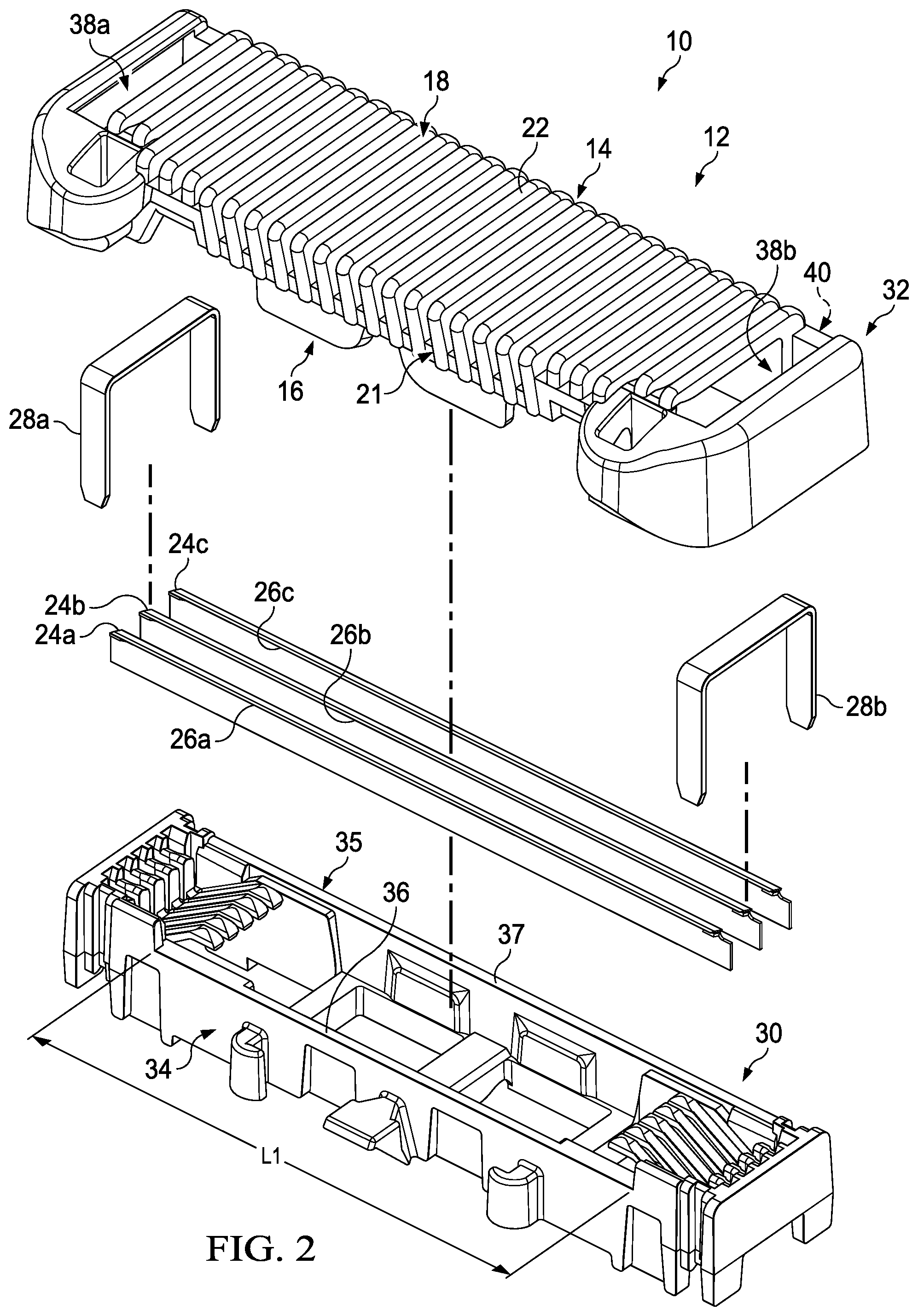 Patent US12350850 Figure 3 – Razor cartridge