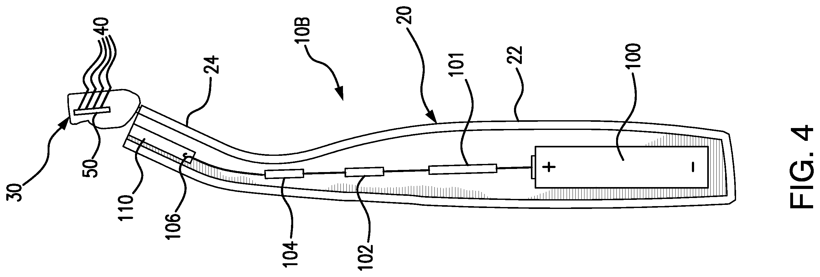 Patent US12350851 Figure 4 – Heating blades of razor using RF energy