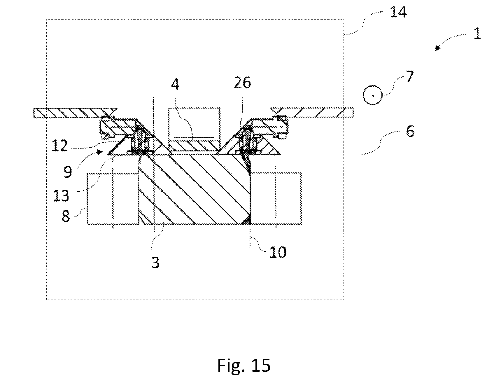Patent US12350856 Figure 15 – Apparatus for separating a sawn timber package into main and side products