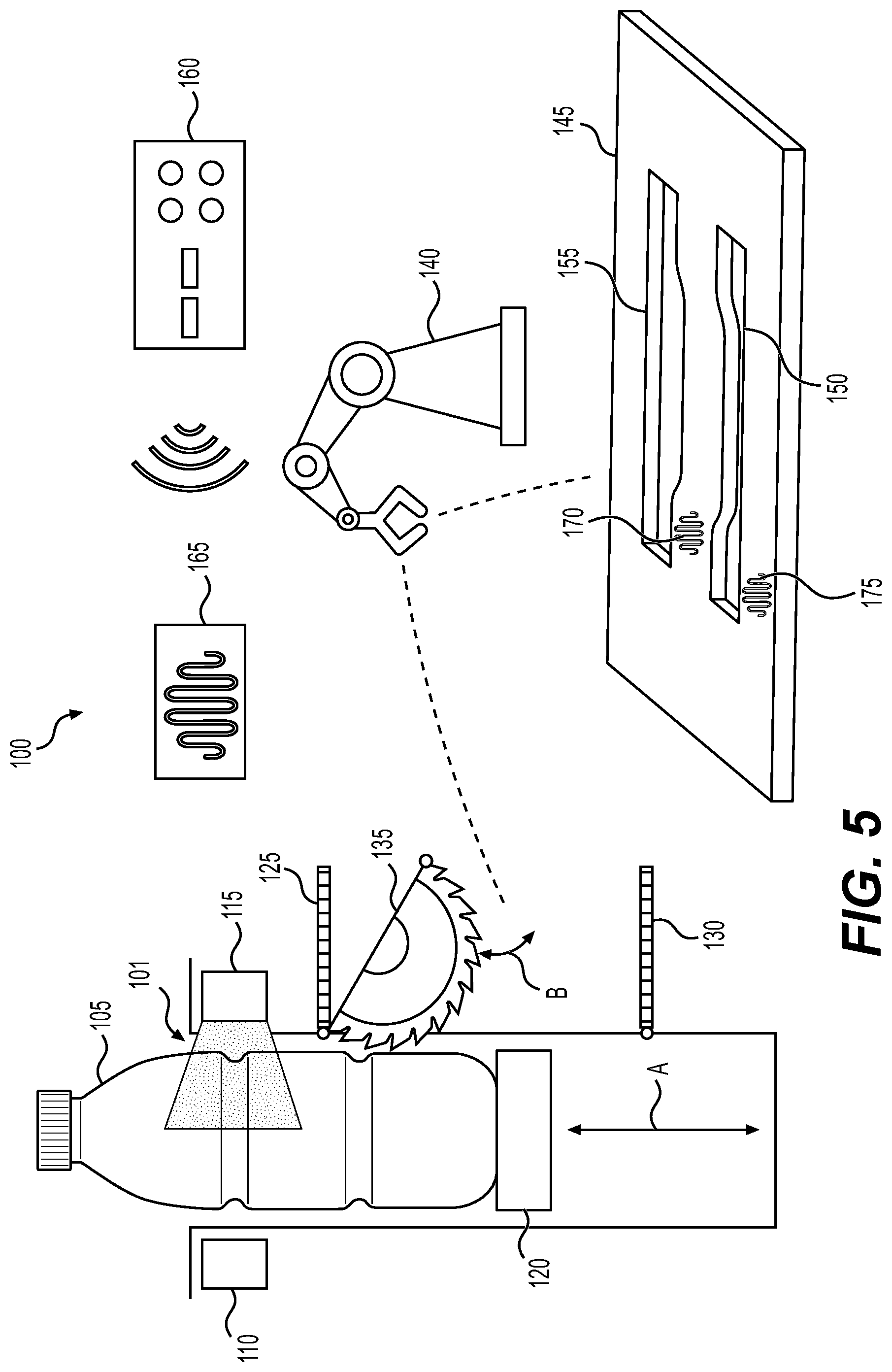 Patent US12350860 Figure 5 – Home recycling machine