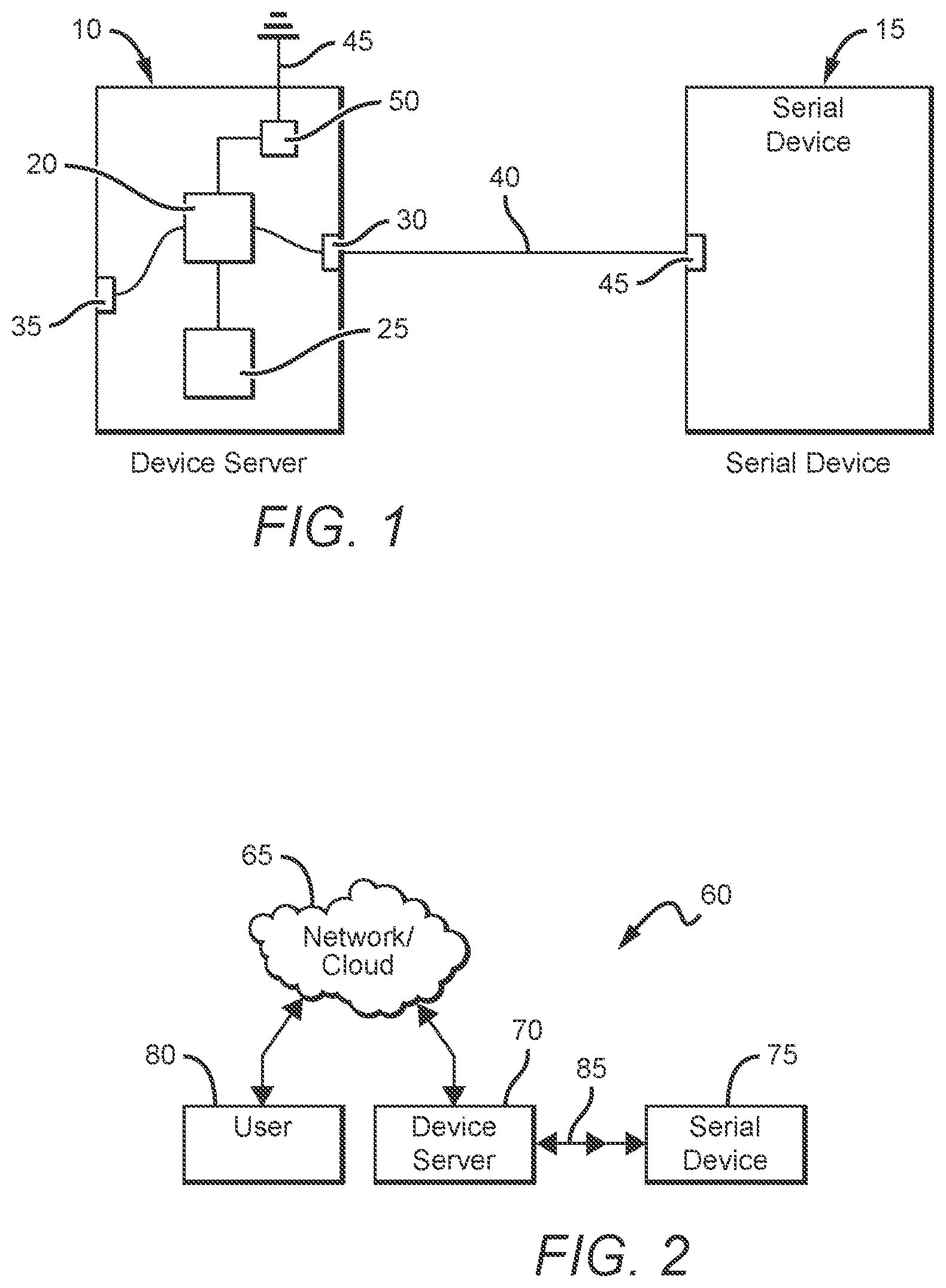 Patent US12350863 Figure 1 – Data capture on a serial device