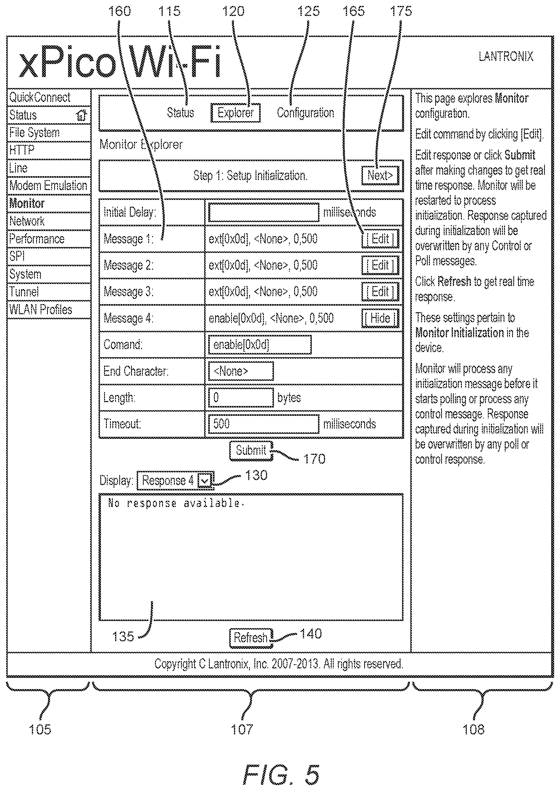 Patent US12350863 Figure 4 – Data capture on a serial device