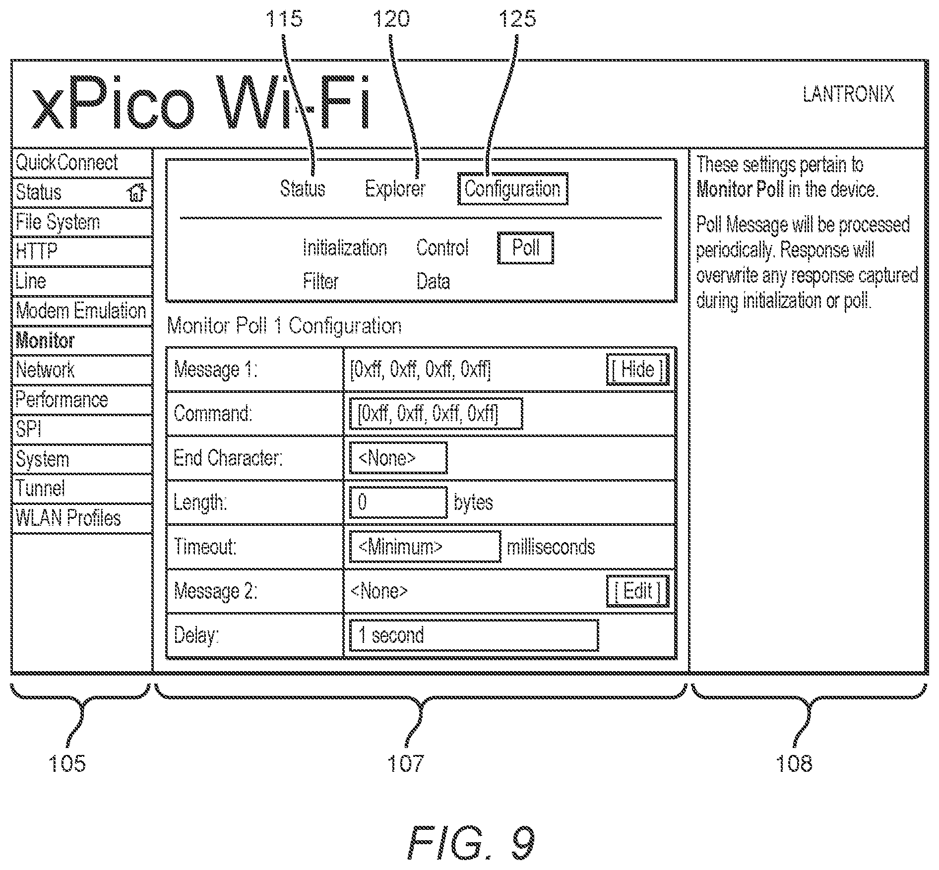 Patent US12350863 Figure 8 – Data capture on a serial device