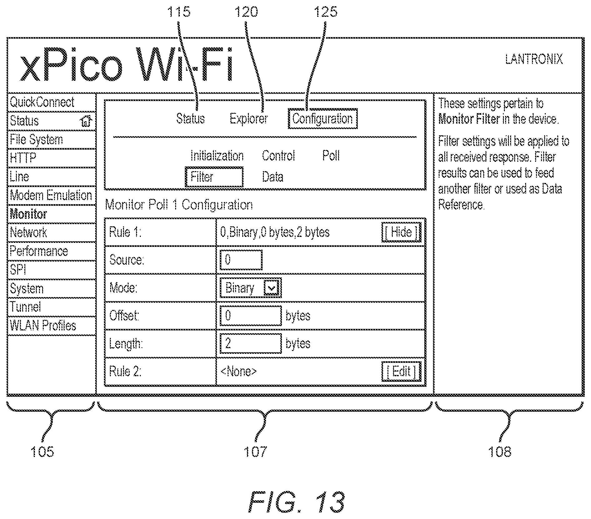 Patent US12350863 Figure 12 – Data capture on a serial device
