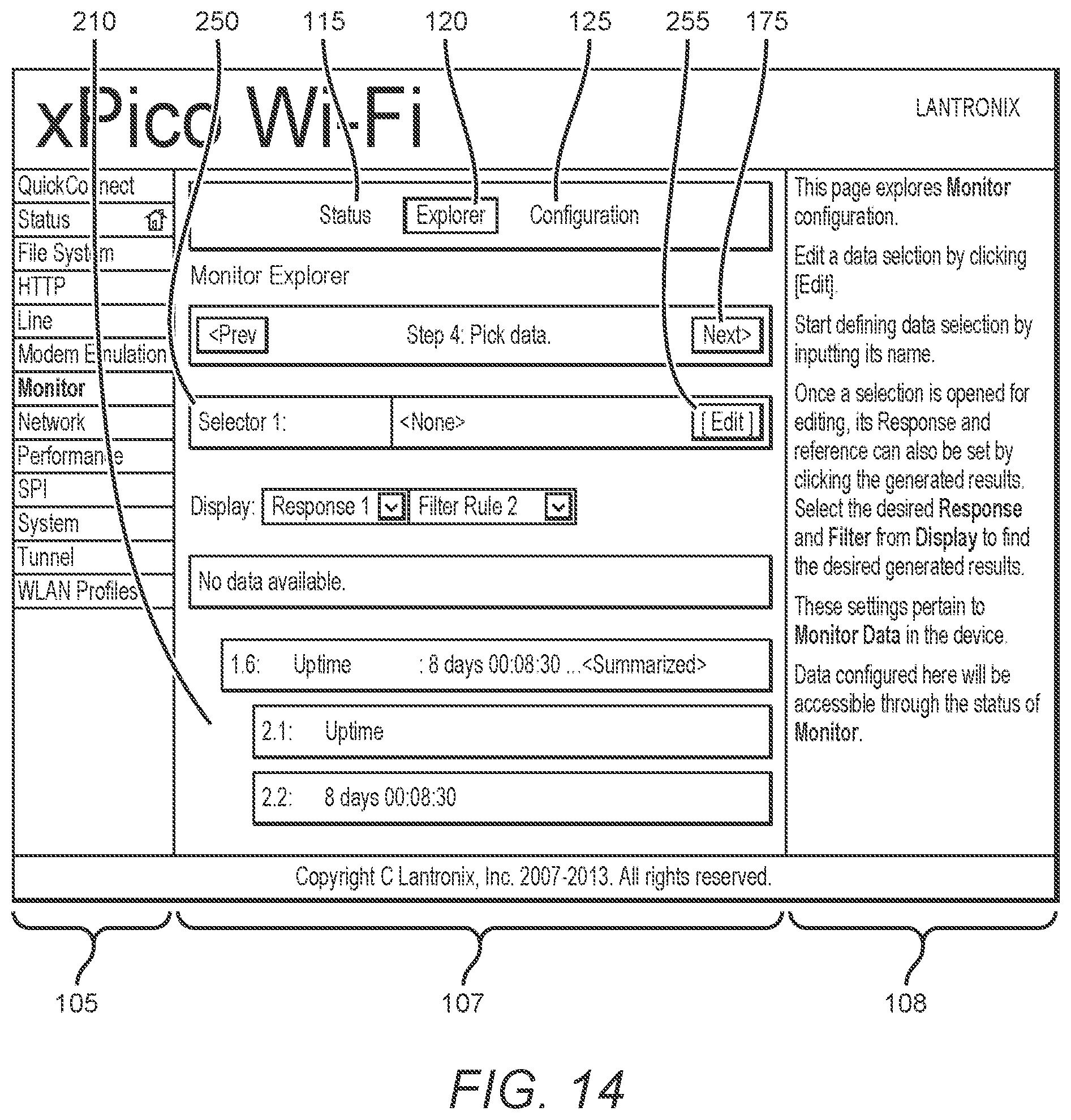 Patent US12350863 Figure 13 – Data capture on a serial device