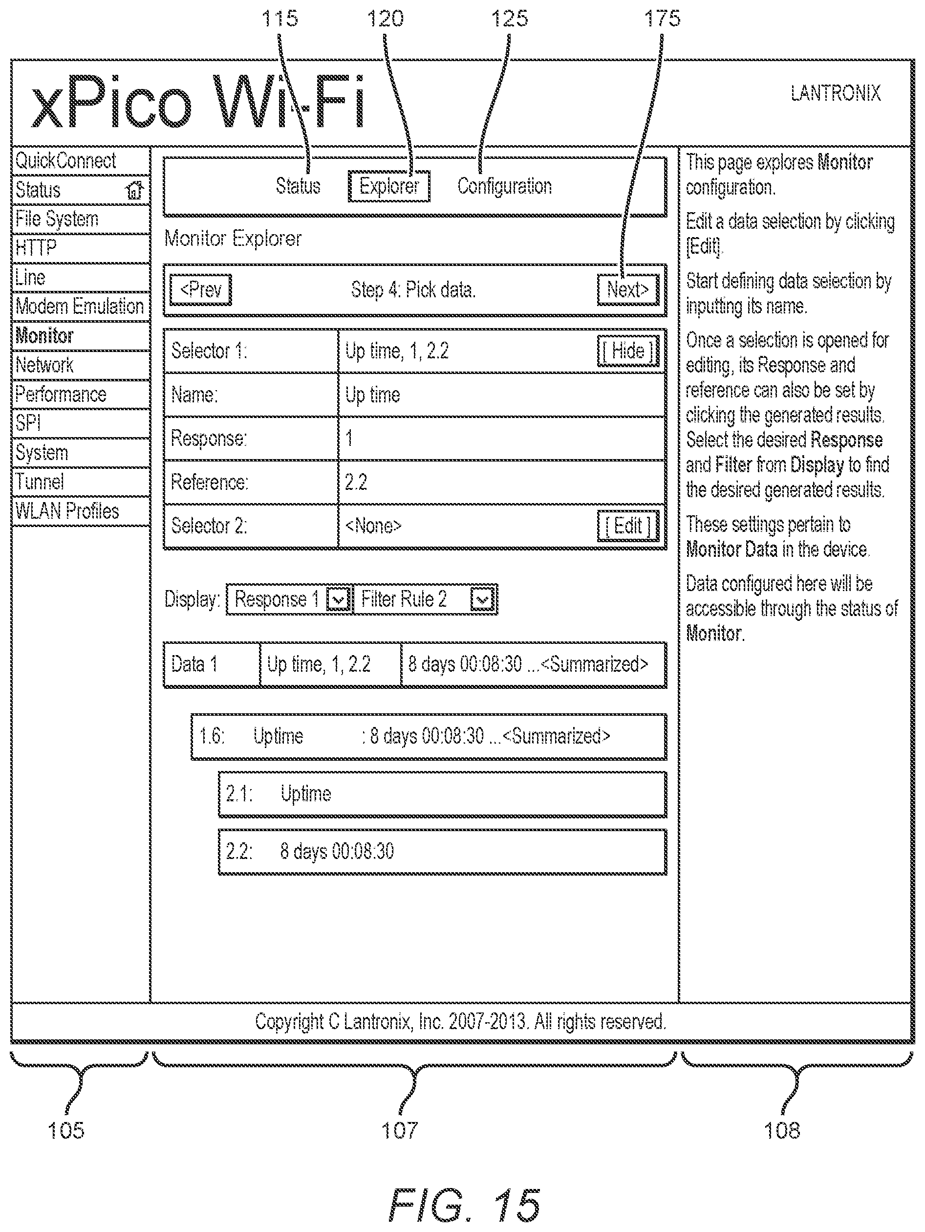 Patent US12350863 Figure 14 – Data capture on a serial device