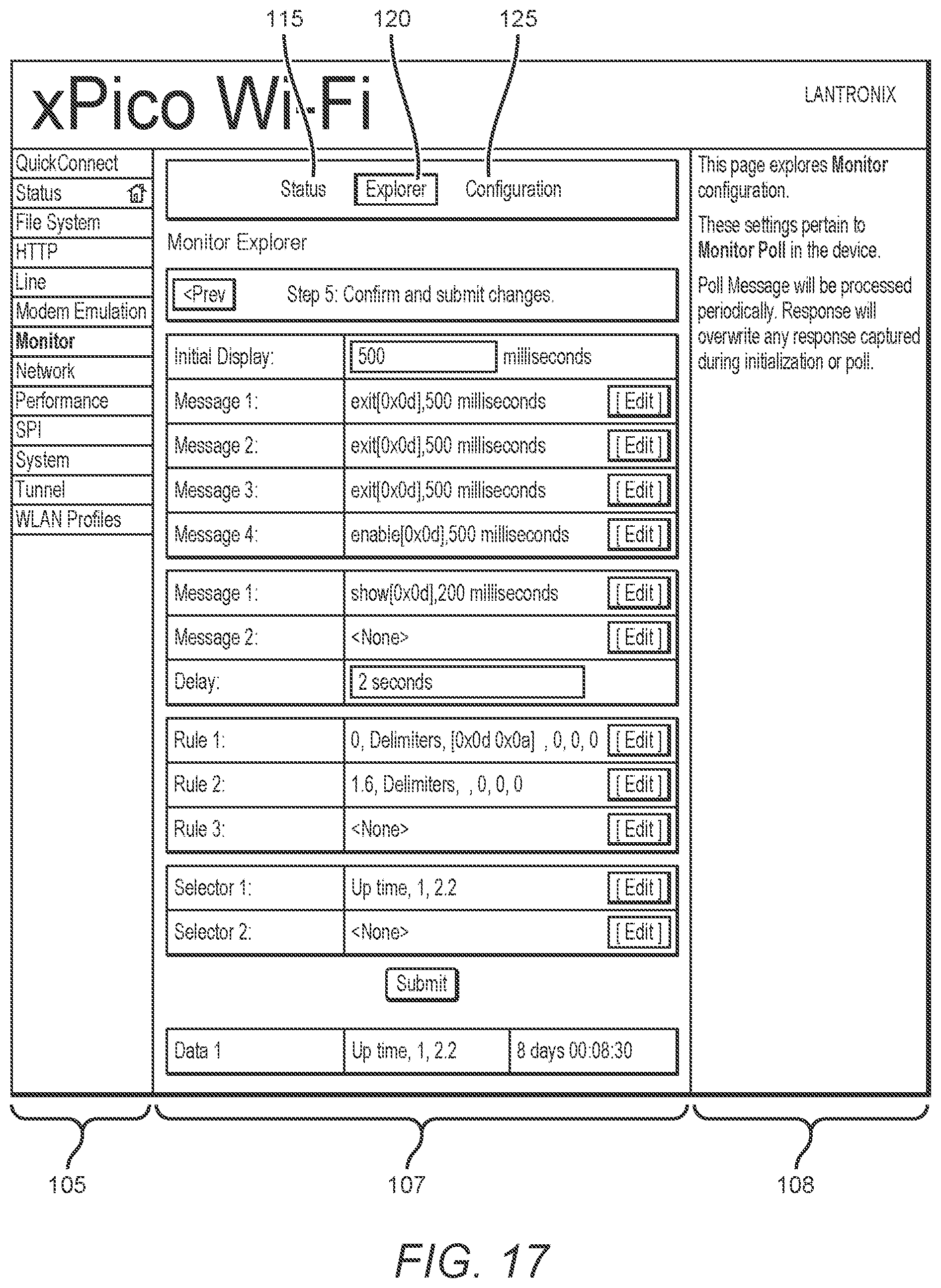 Patent US12350863 Figure 16 – Data capture on a serial device