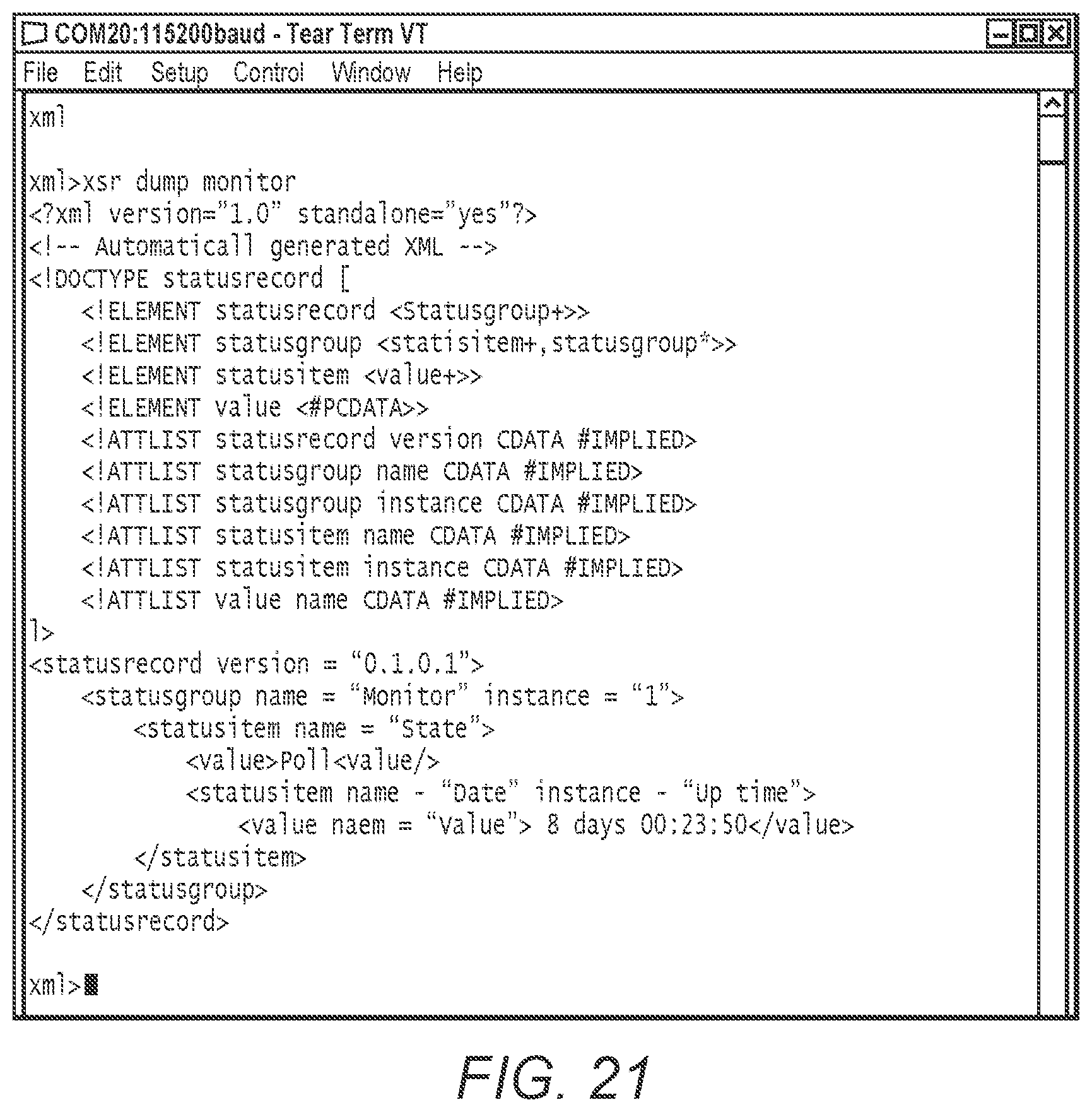 Patent US12350863 Figure 19 – Data capture on a serial device