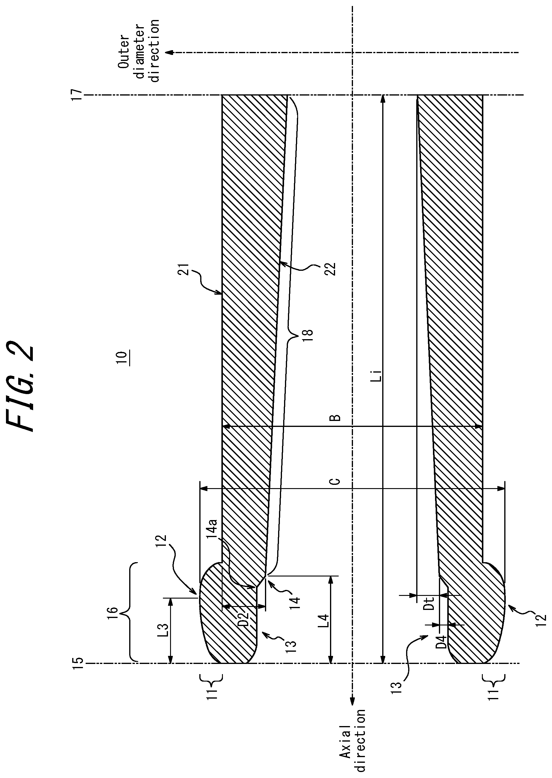 Patent US12350868 Figure 2 – Forced extraction molded article, polyarylene sulfide resin composition, and method for producing forced extraction molded article
