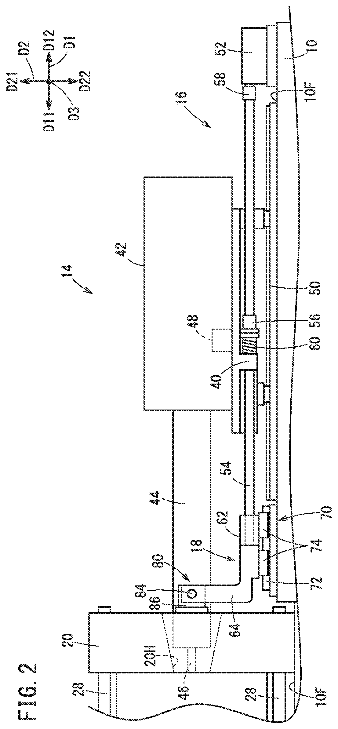 Patent US12350871 Figure 2 – Injection molding machine