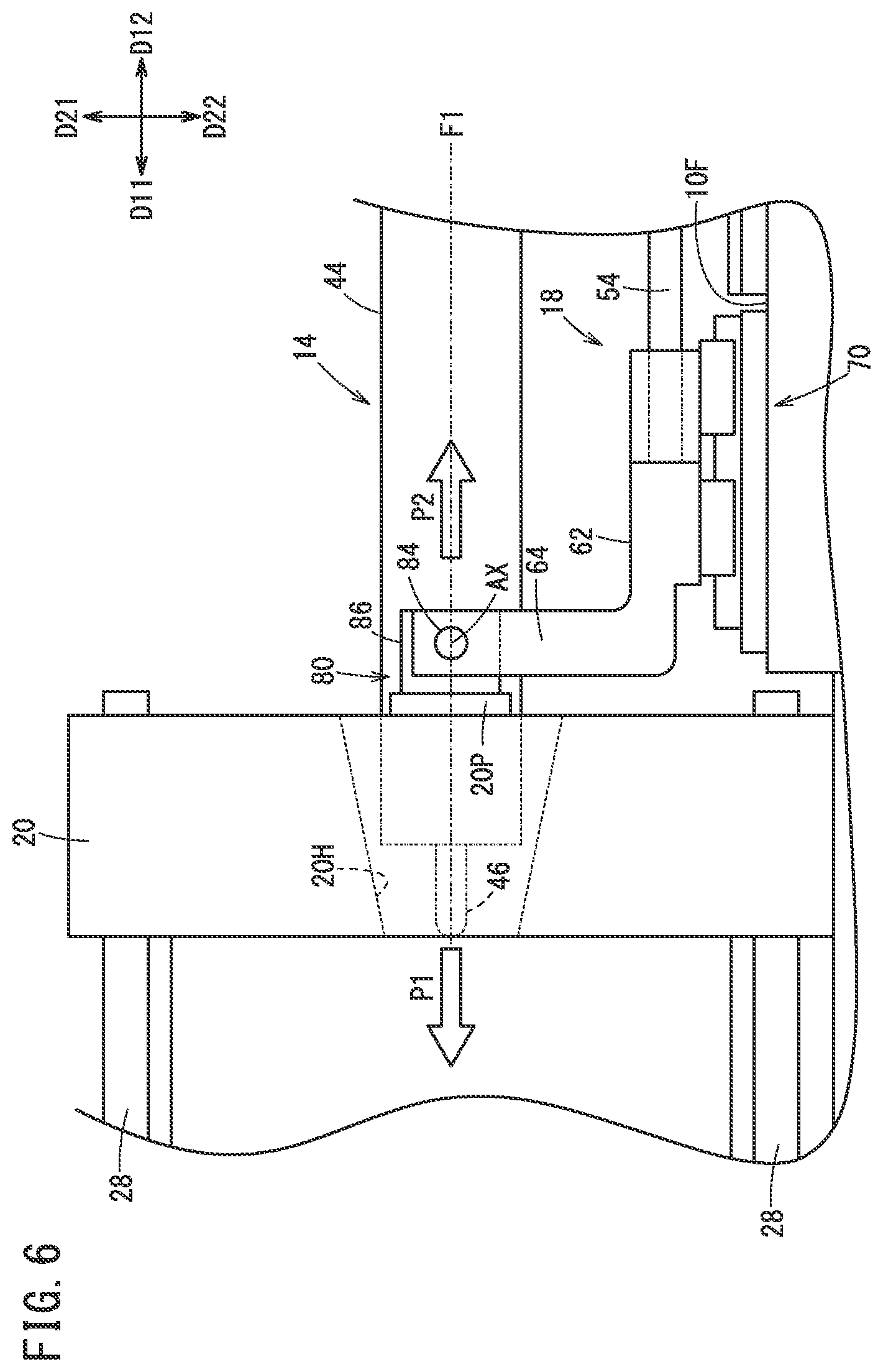 Patent US12350871 Figure 6 – Injection molding machine