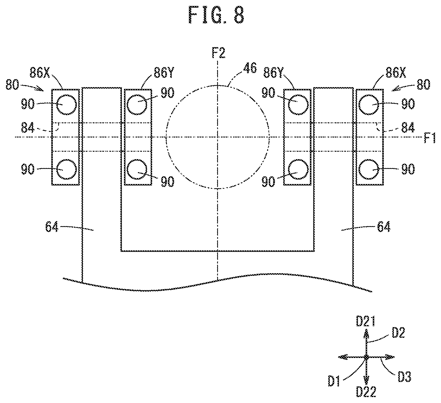 Patent US12350871 Figure 8 – Injection molding machine