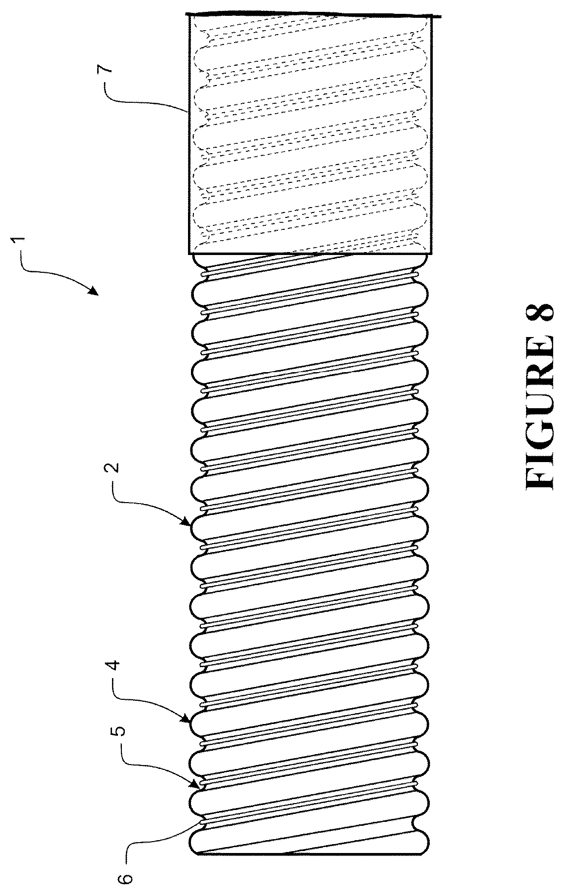 Patent US12350874 Figure 8 – Component for conveying gases